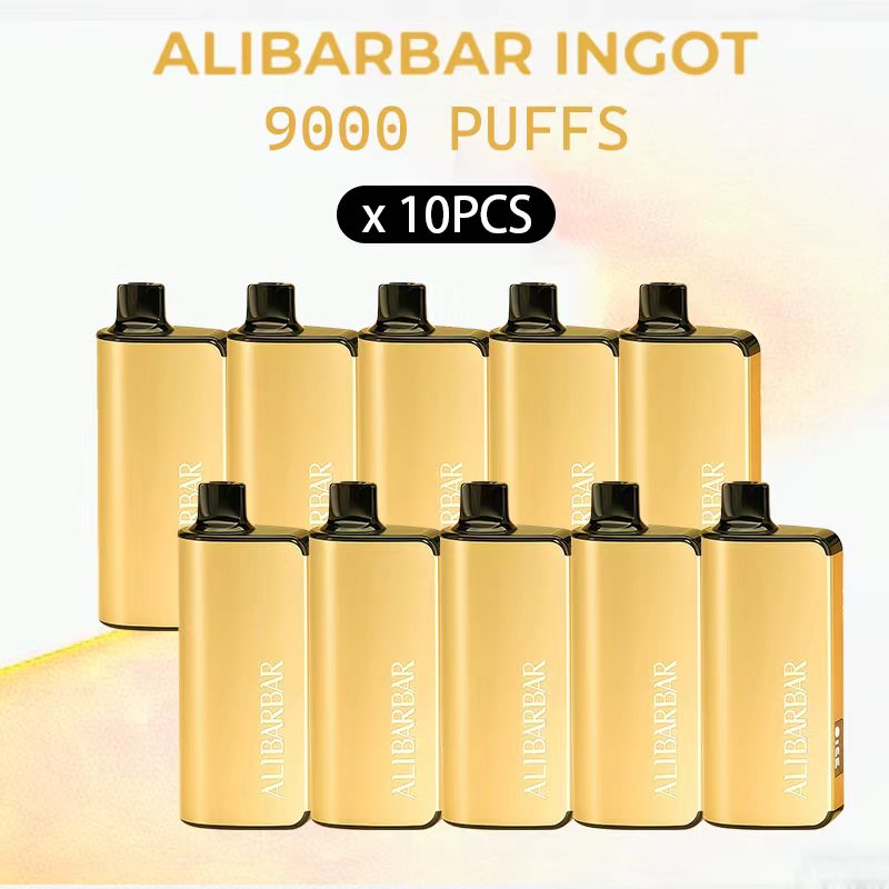 ALIBARBAR INGOT 9000 PUFFS 10pcs