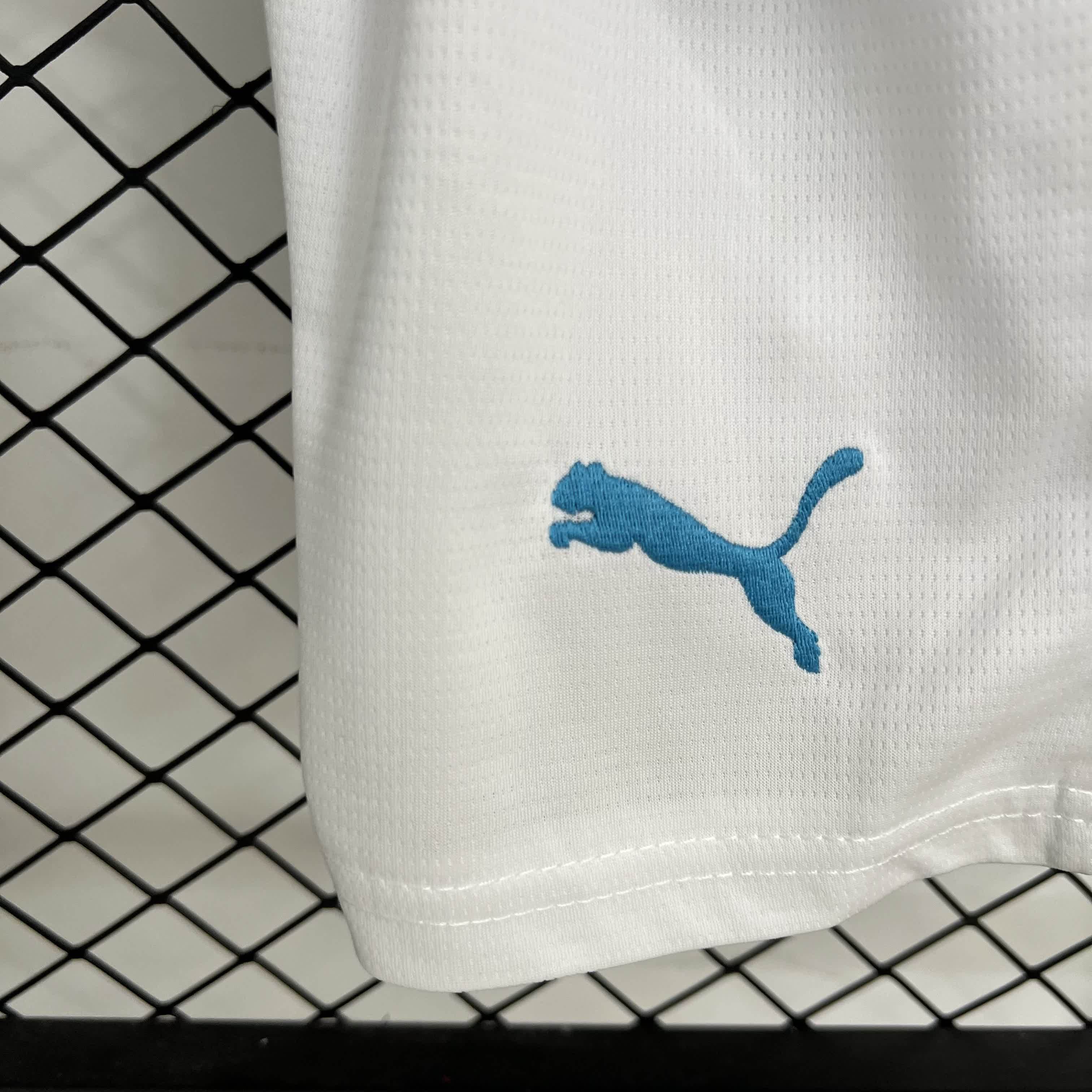 2025/2026 Marseille Home Football Shirt（Kids Kit socks ）