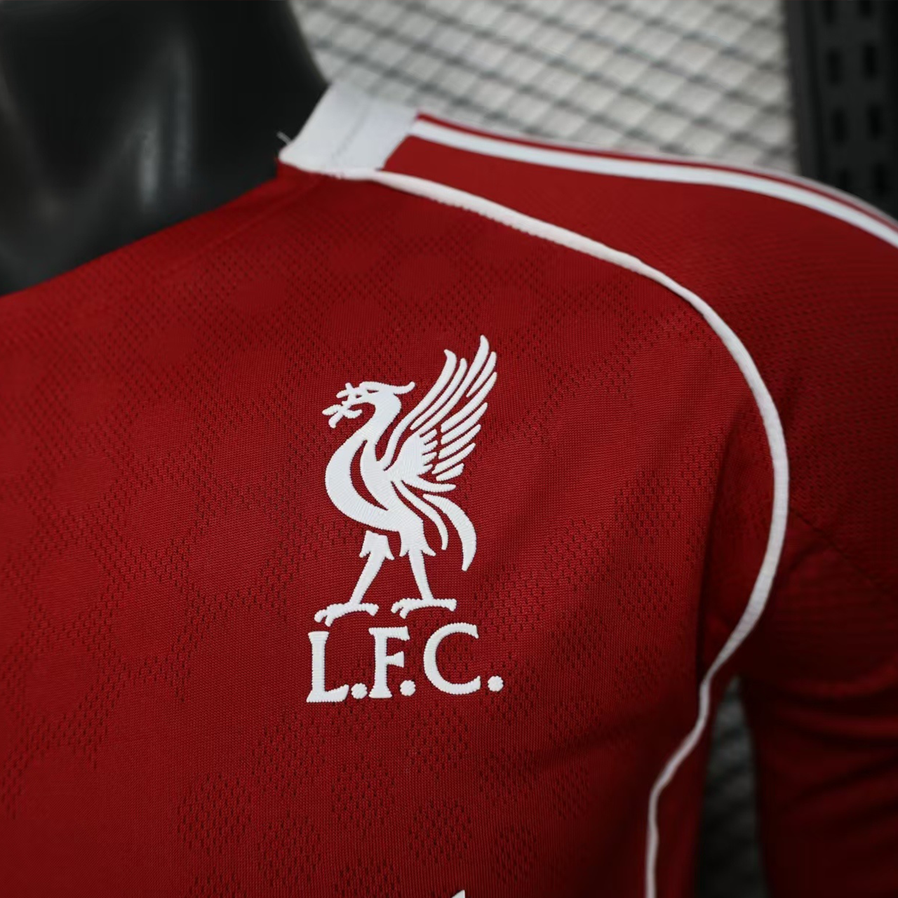 2025/2026 Liverpool “Play On” Home Long Sleeve Football Shirt (Player)