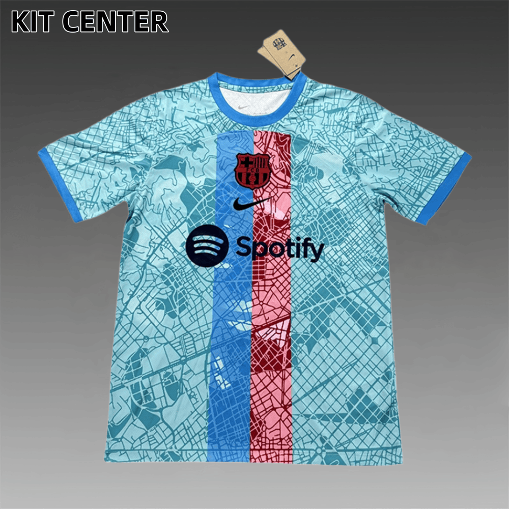 2025/2026 Barcelona Pre-competition Training Football Shirt (Fan Edition)