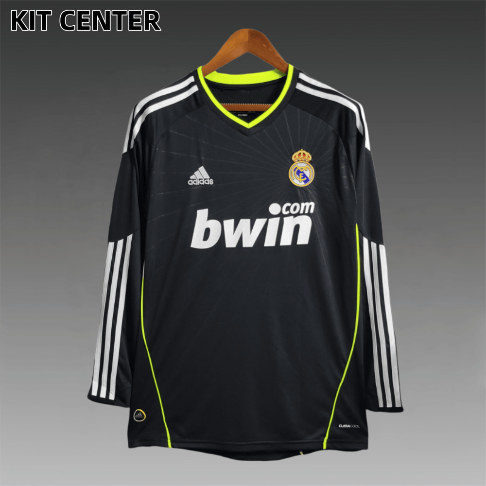 2010/2011 Real Madrid Away Long Sleeve Retro Football Shirt