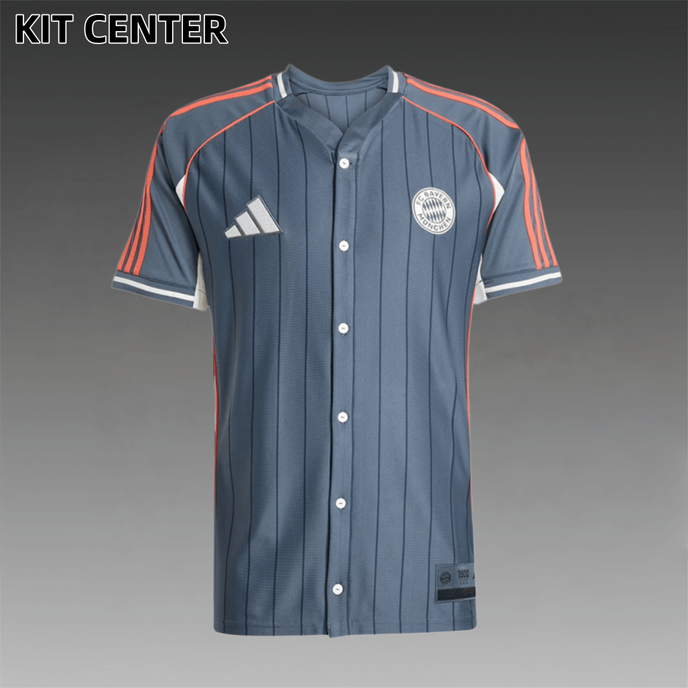 2025/2026 Bayern Munich Casual Baseball Style Sports Jersey (Fans)