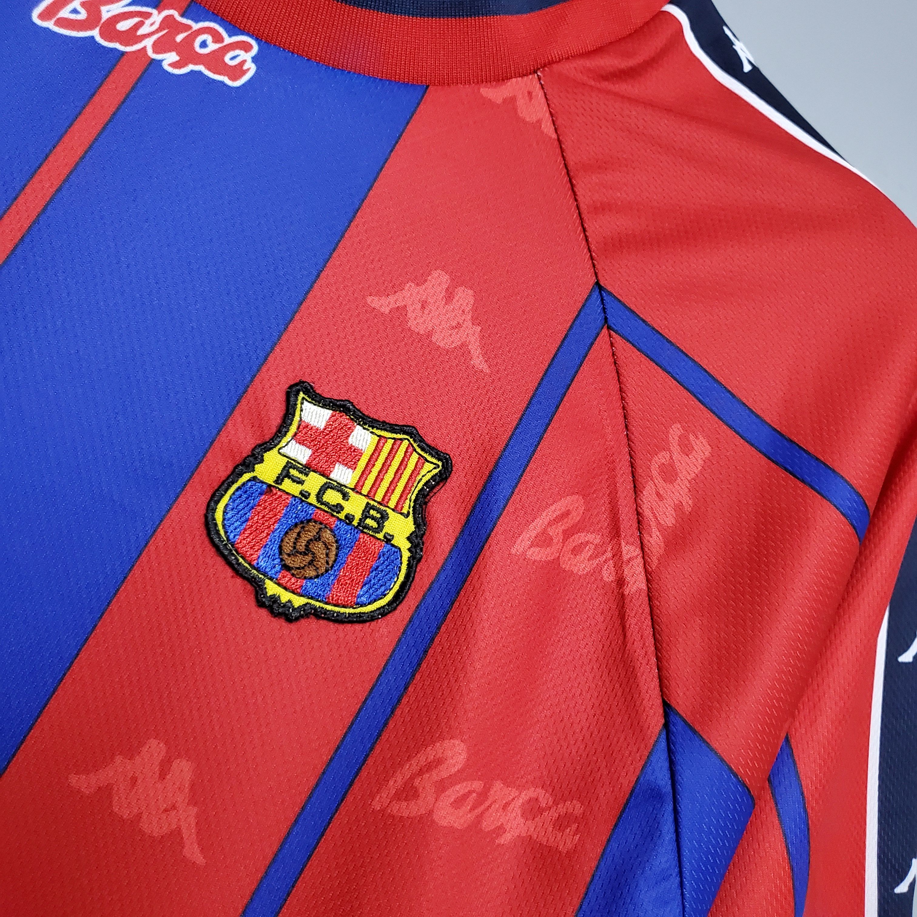 1997/1998 Barcelona Home Retro Football Shirt