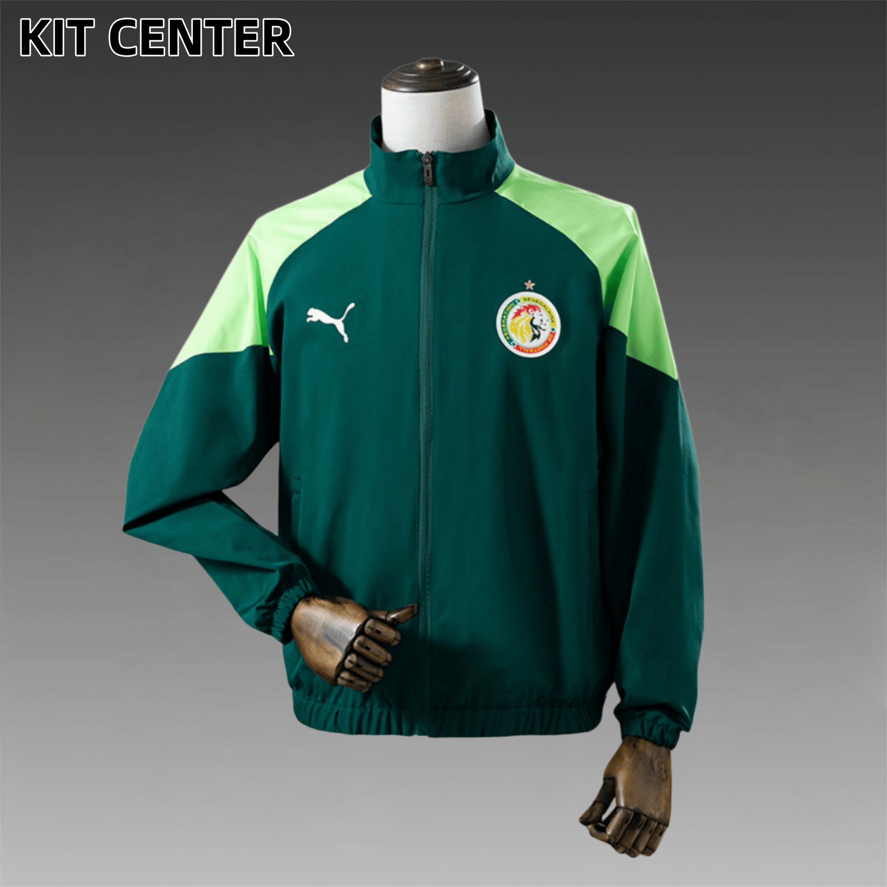 2026 Senegal Dark Green waterproof windbreaker