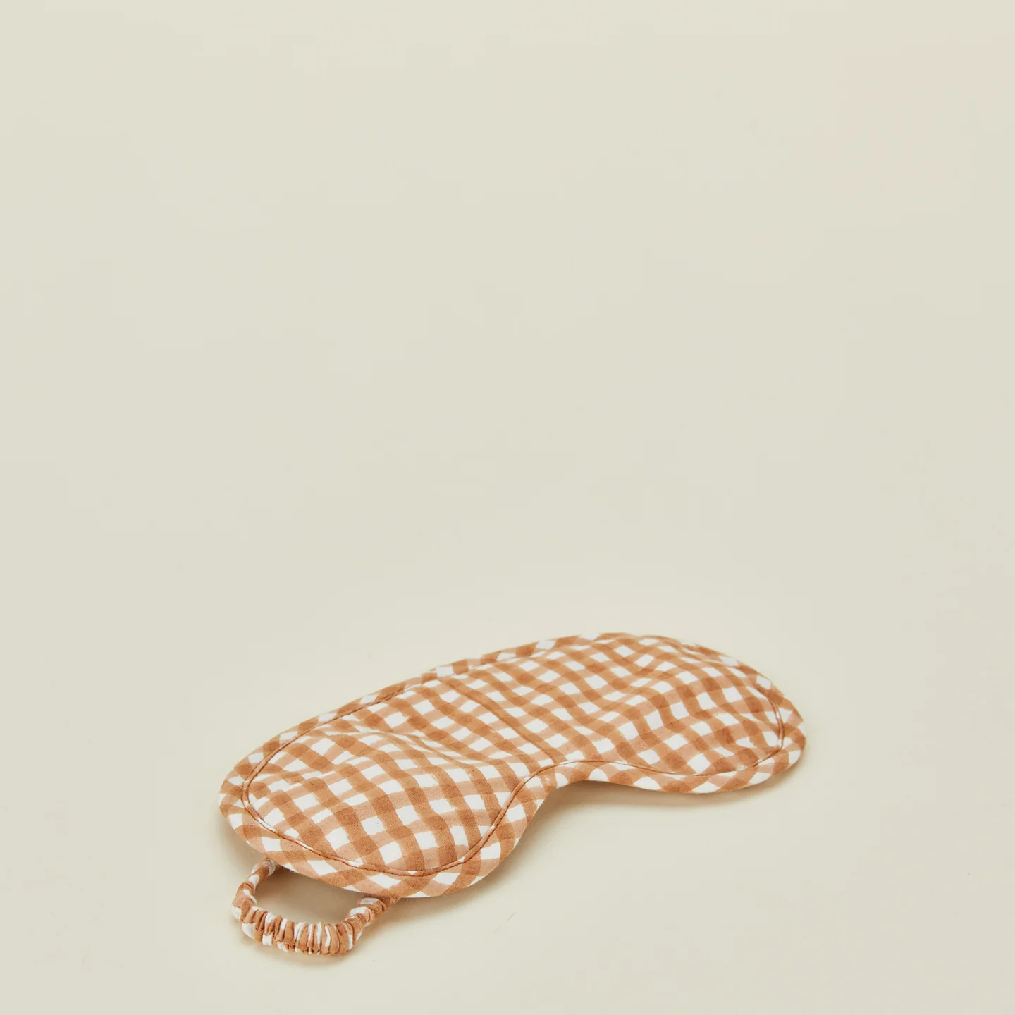 Organic Cotton Eye Mask - Toffee