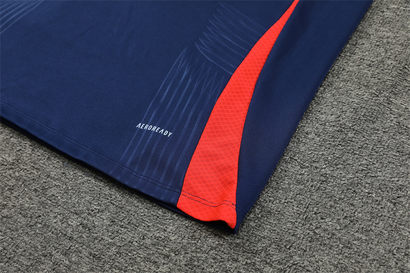 24/25 Manchester United Treasure Blue Half Zip Training Kit (Adult Kids Kit)