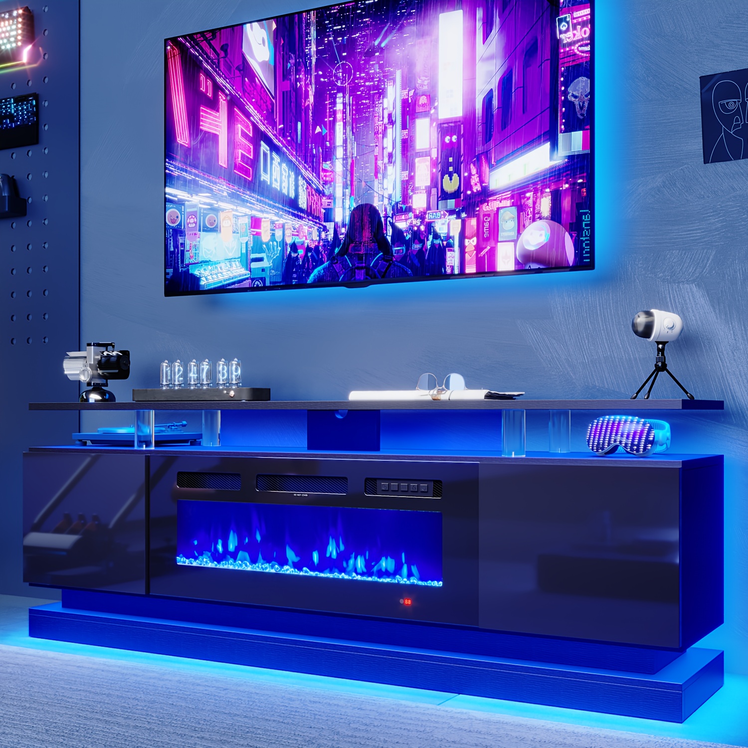 Fireplace TV Stand, 36