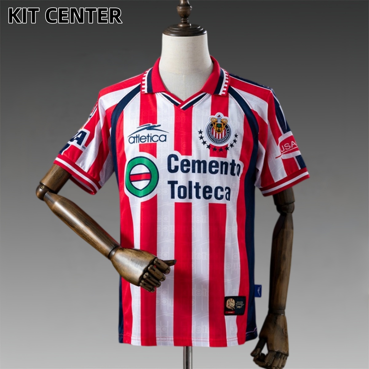 1999/2000 Club Chivas Home Retro Football Shirt (Fans version)