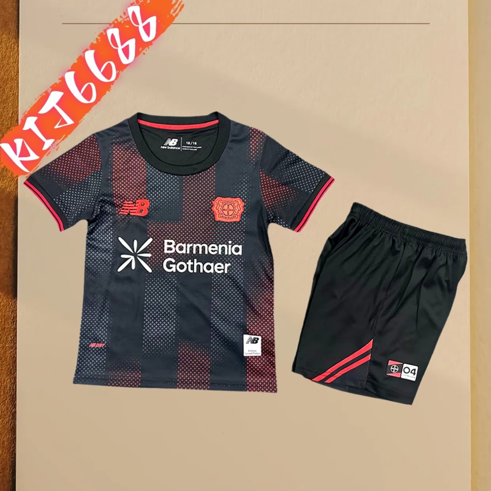 2025/2026 Leverkusen Home Football Shirt (Kids Kit socks)