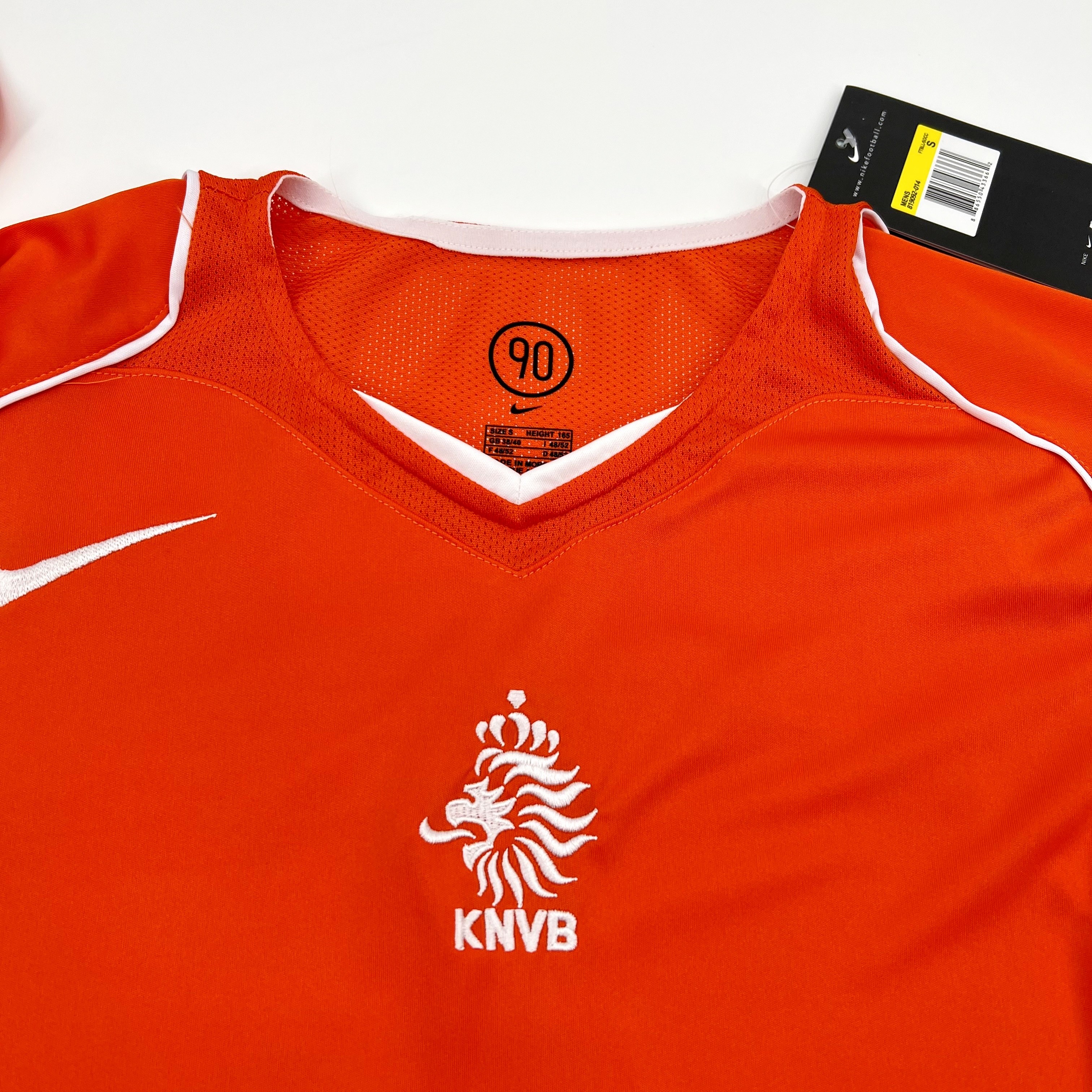 2004 Netherlands Home Retro Football Shirt