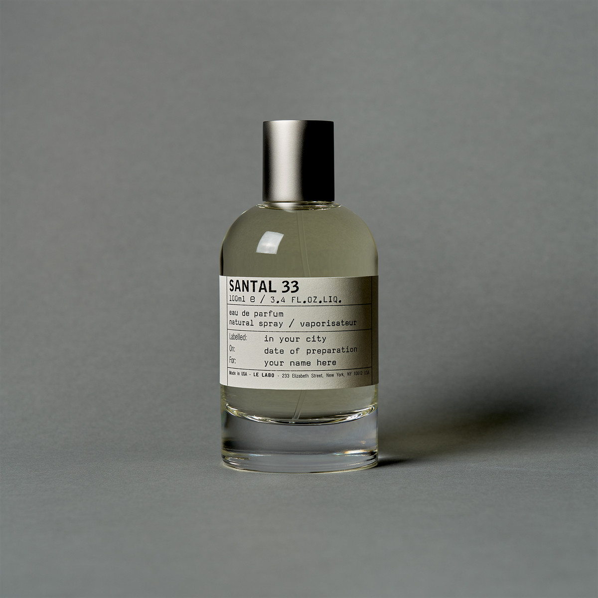 Le Labo Santal 33 Eau De Parfum 100ml