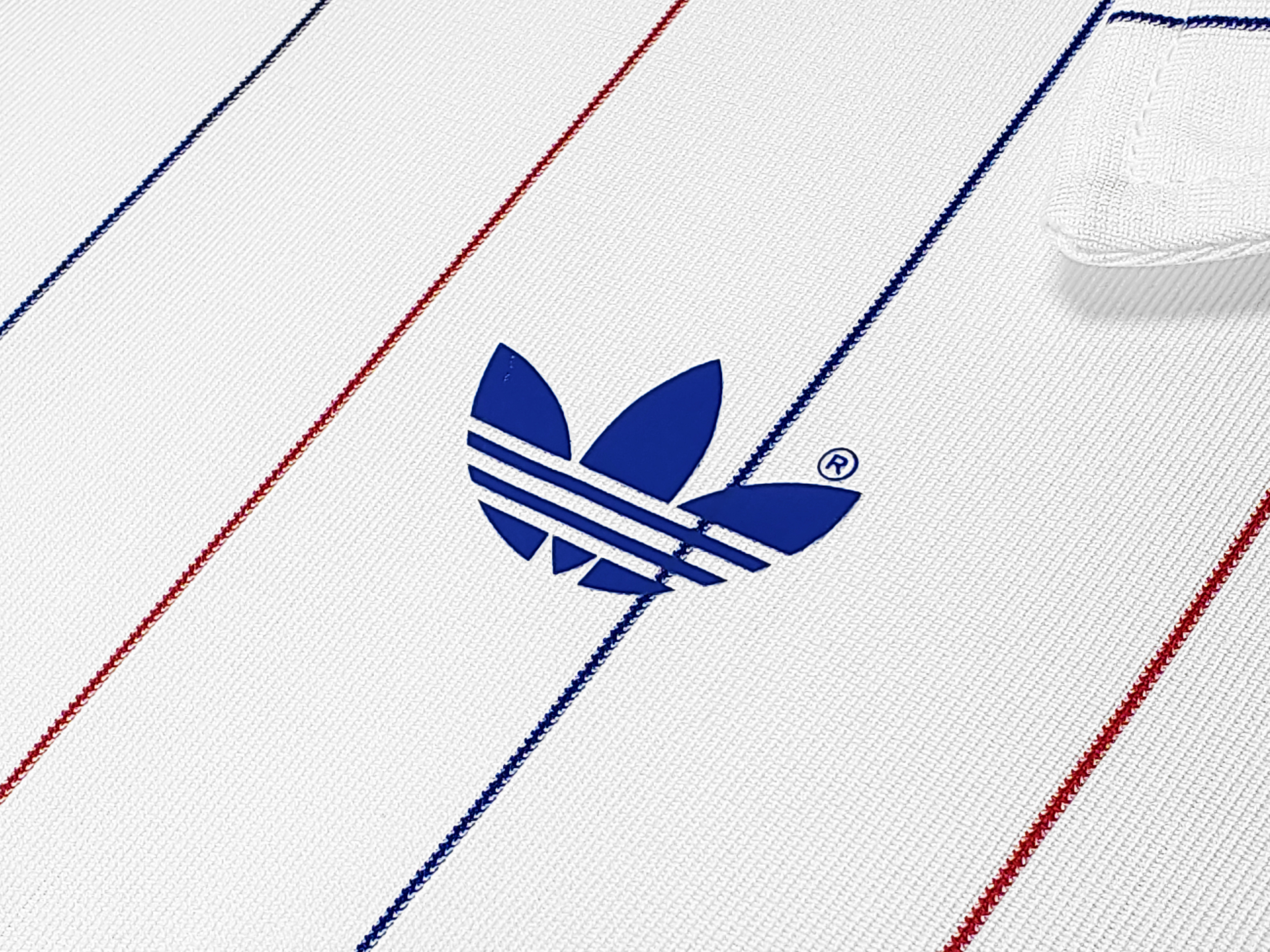 80/82 France Away Retro long Football Shirt