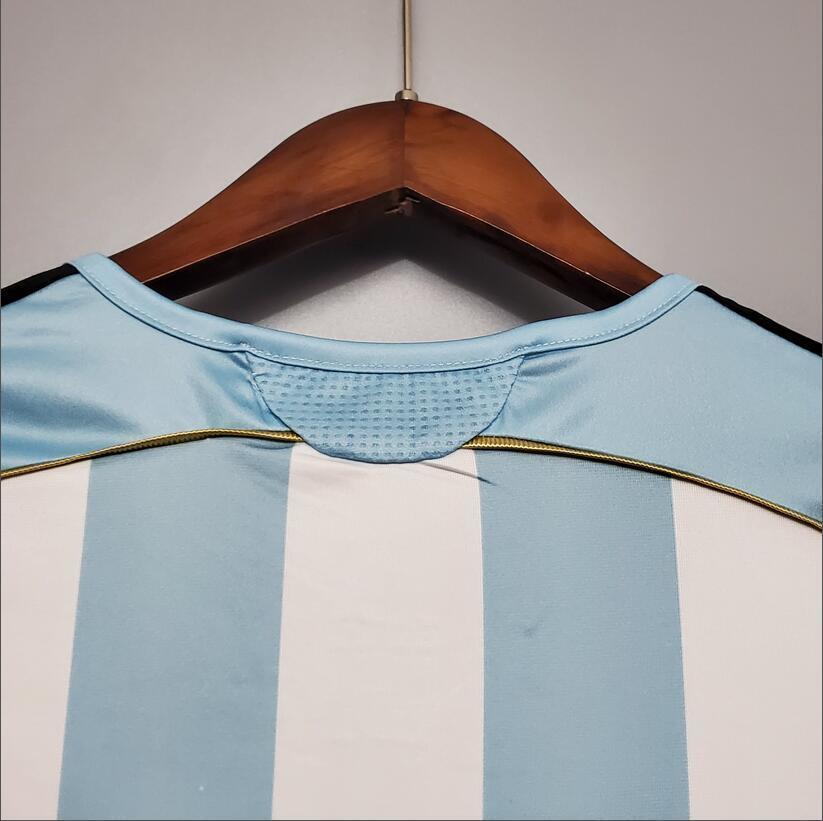 2006 Argentina Home Retro Football Shirt