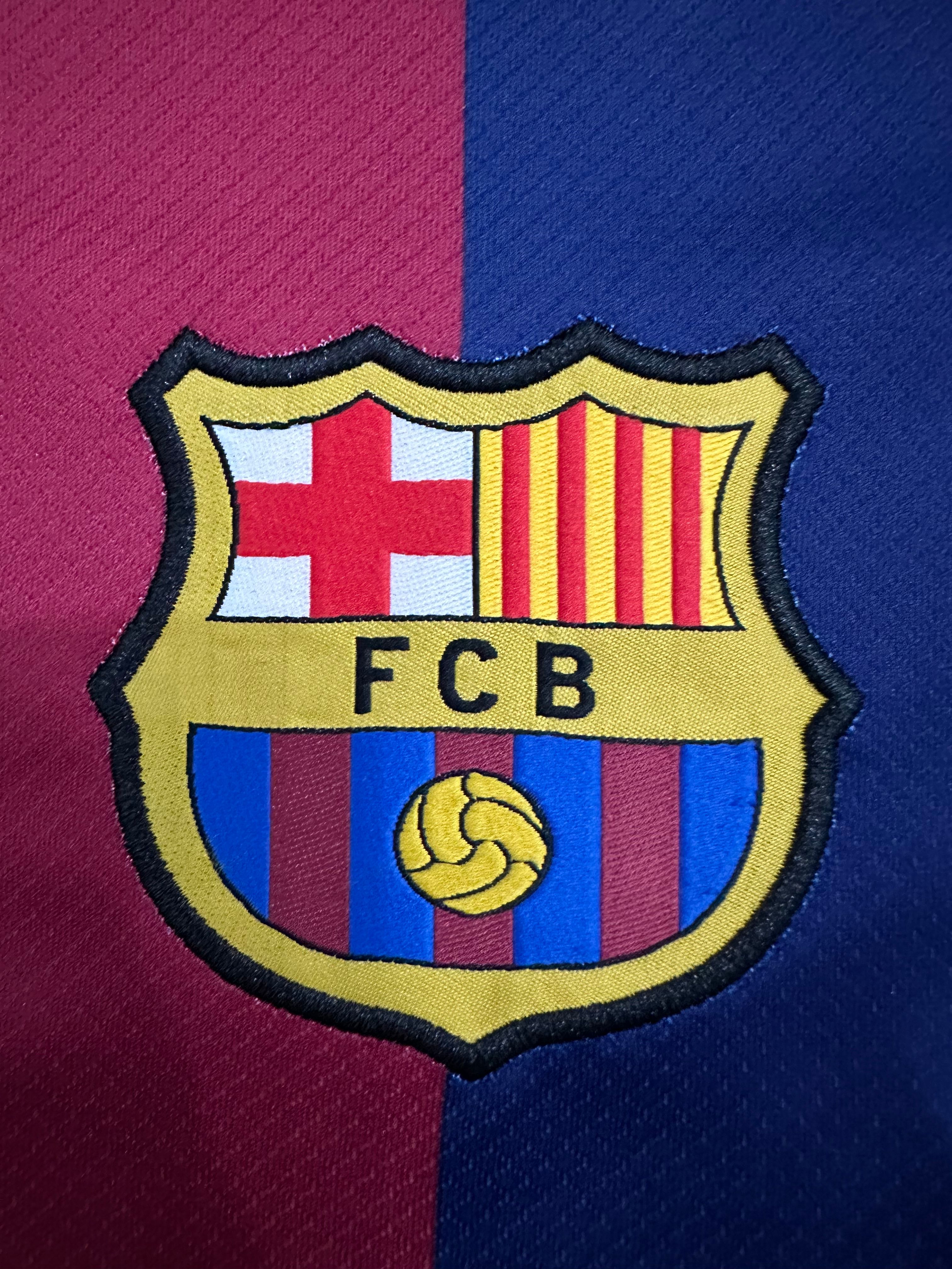 2024/2025 Barcelona Home Football Shirt (Fan Edition)