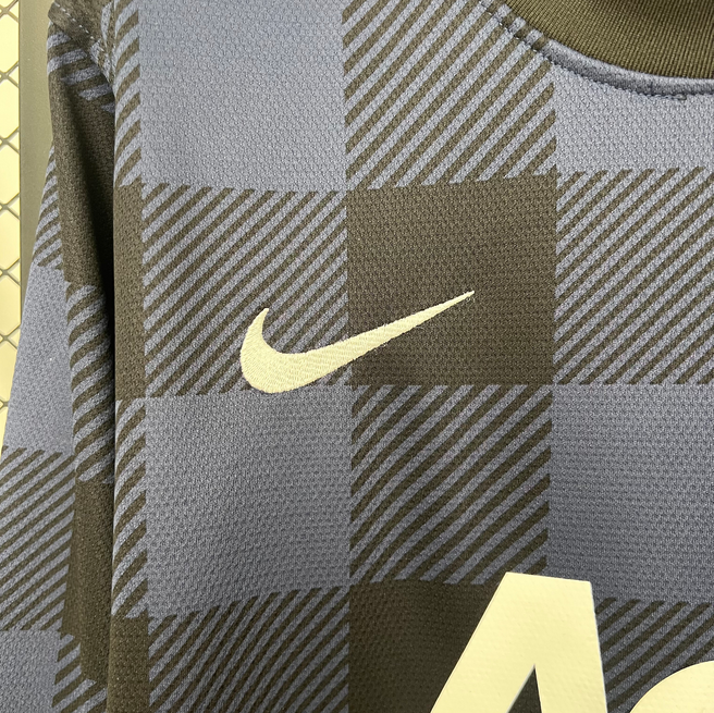 13/14 Manchester United away long sleeved retro football jersey