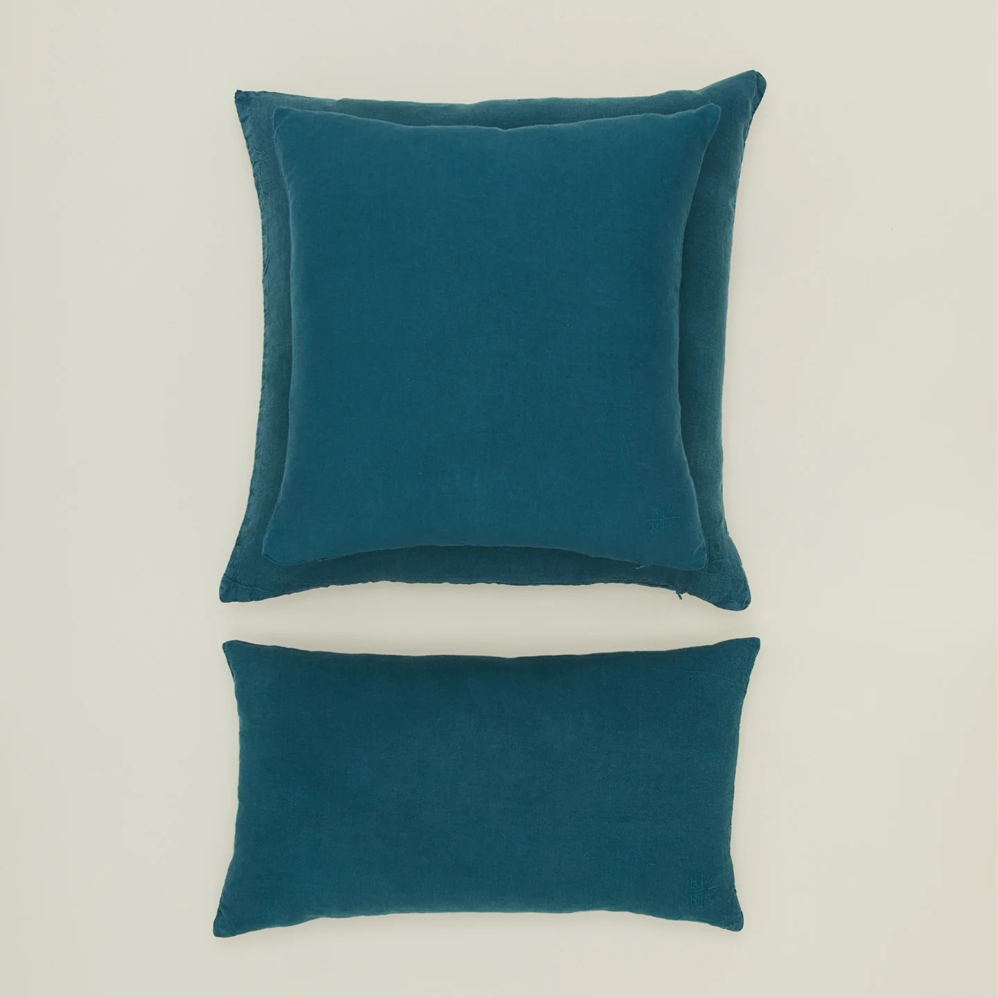 Simple Linen 12x22 Pillow - Peacock