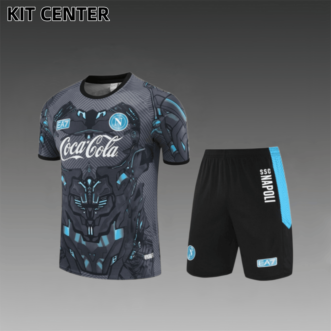 25/26 Napoli Short Sleeve Training Suit (Adult and Children's Set)