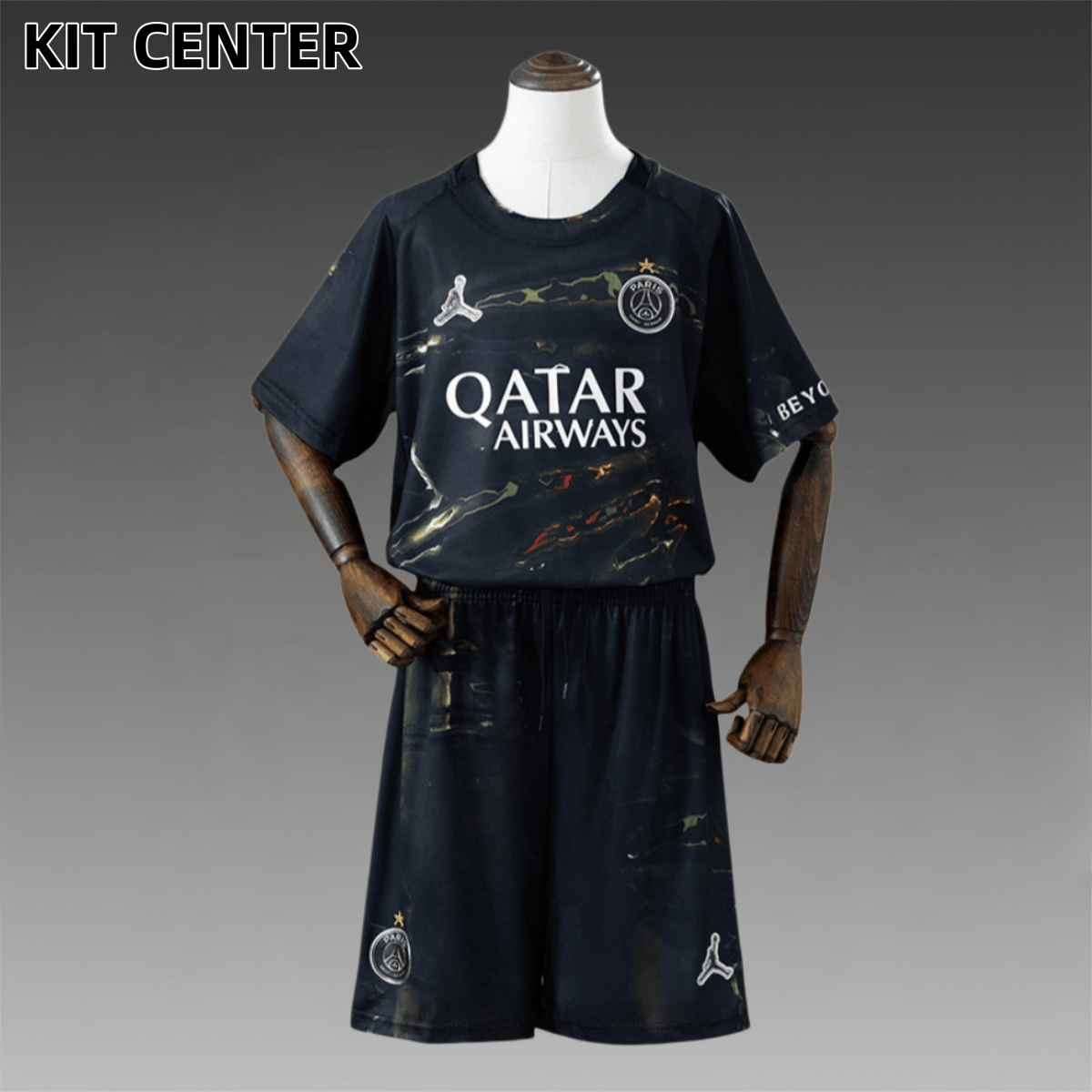 2025/2026 PSG Paris Saint-Germain fifth Away Football Set (Adult Kids suit socks)