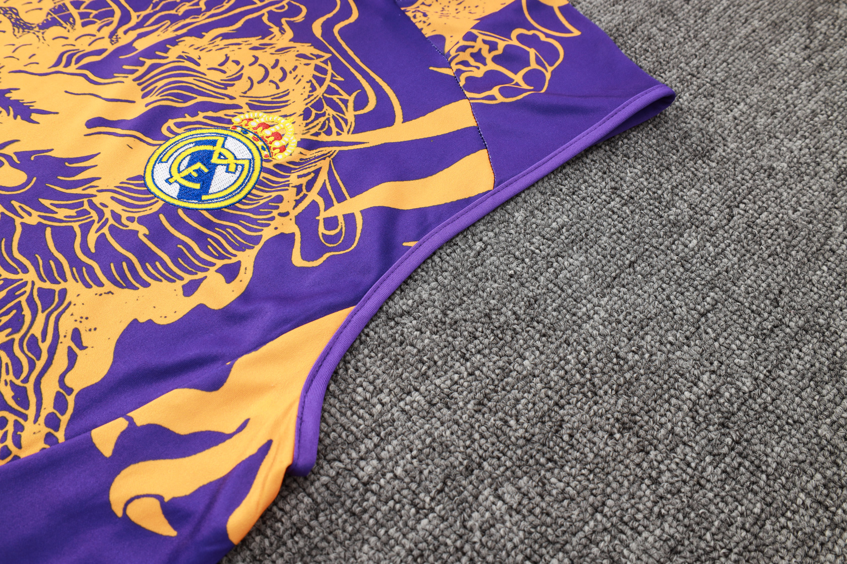 2024/2025 Real Madrid purple adult vest training suit (Adult Kit)