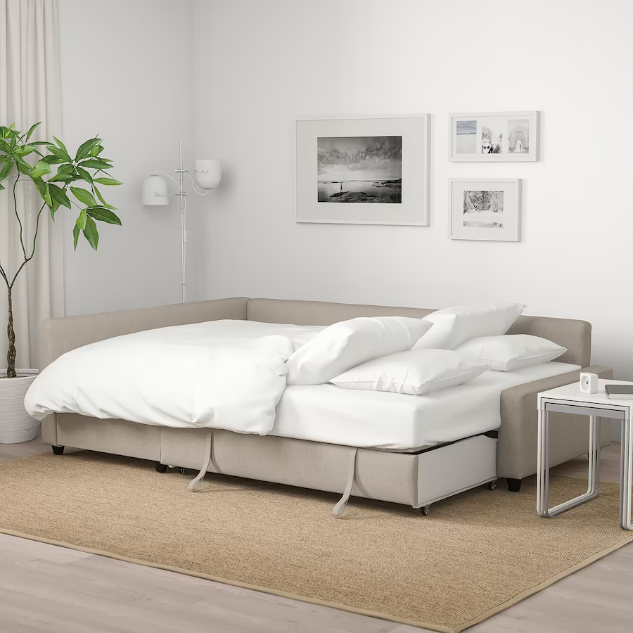 FRIHETEN Sleeper sectional,3 seat