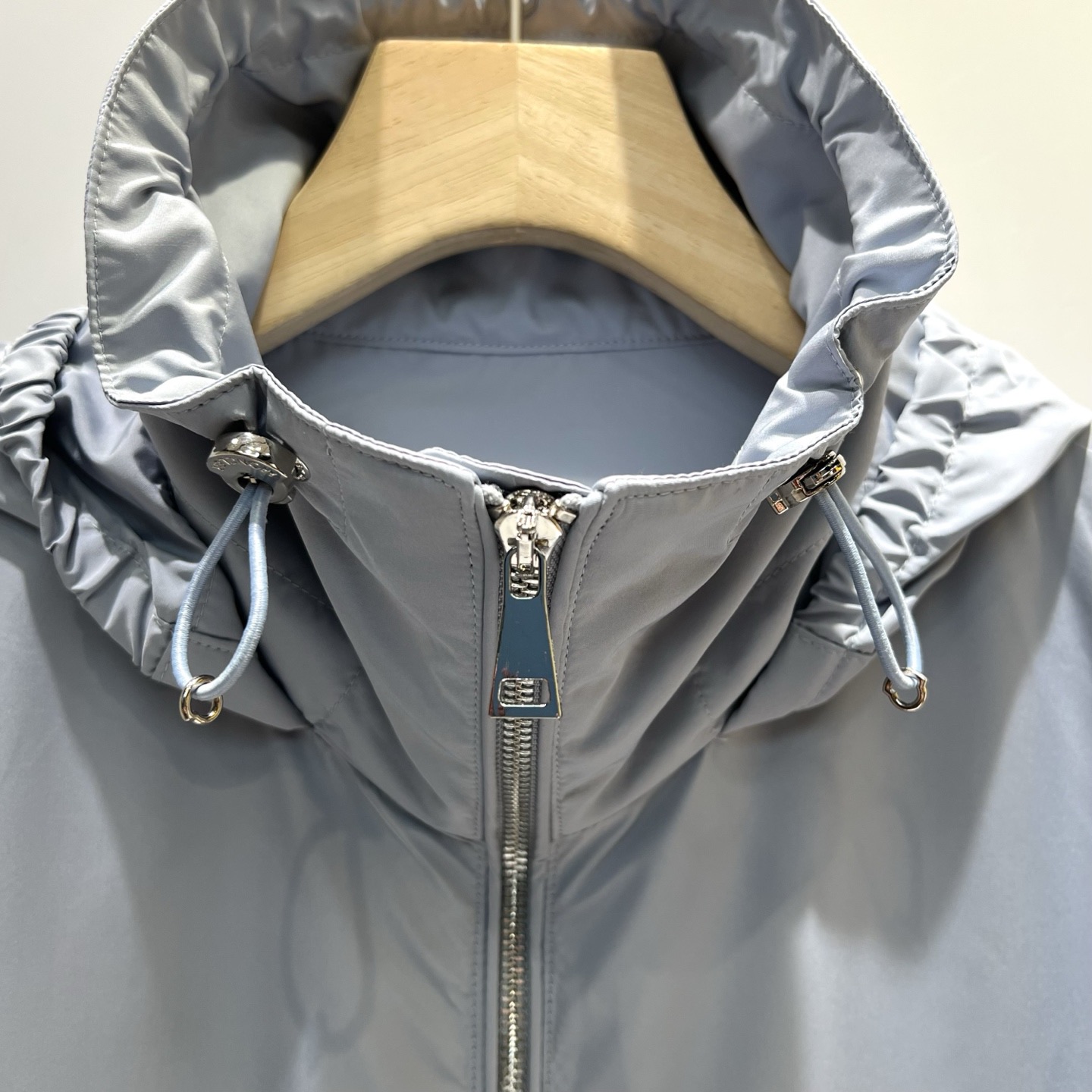 Moncler Enette 2026 Spring Autumn Women's Jackets Polyester Hooded Zipper Tassel Casual Slim Woman's Coats MKDFWJ26001
