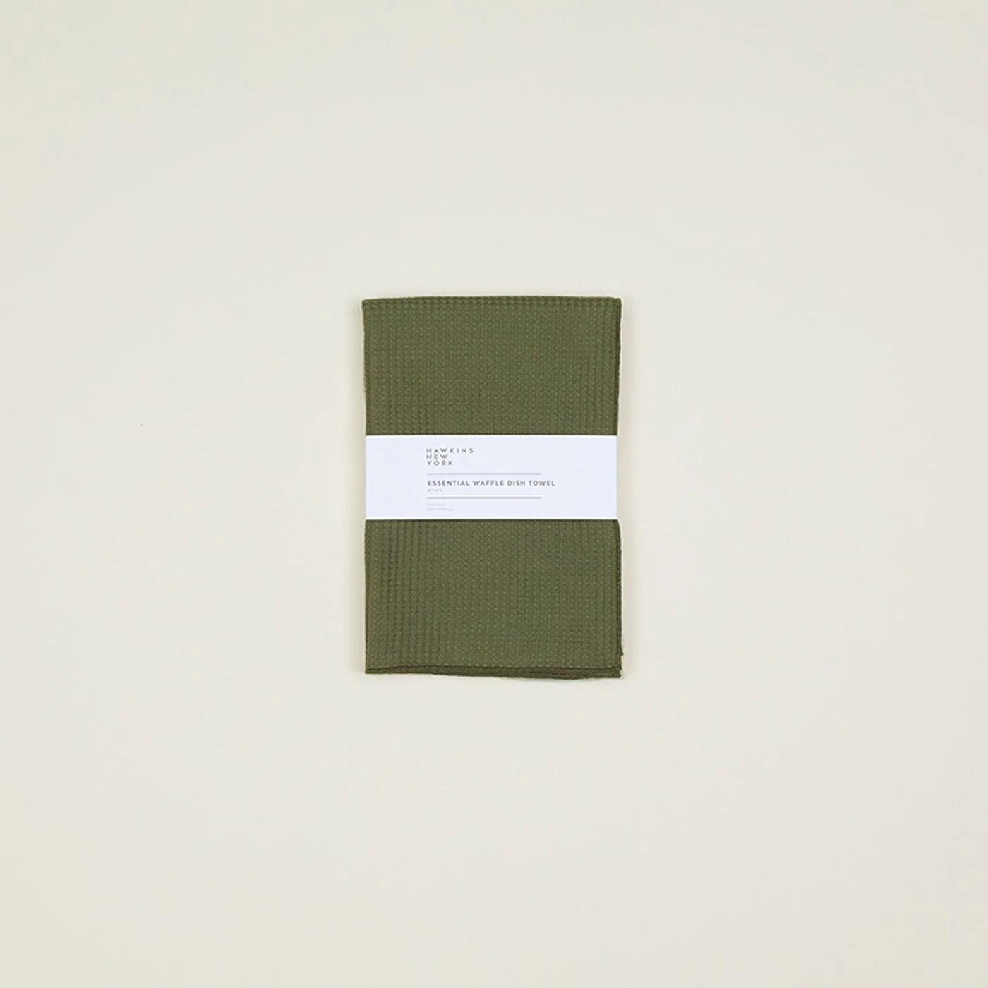 Essential Waffle Dish Towel - Sage/Olive