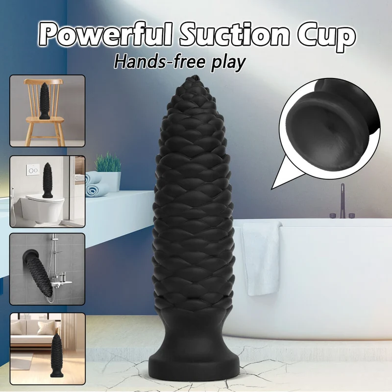 Pinecone Ⅱ - Silicone Huge Butt Plug