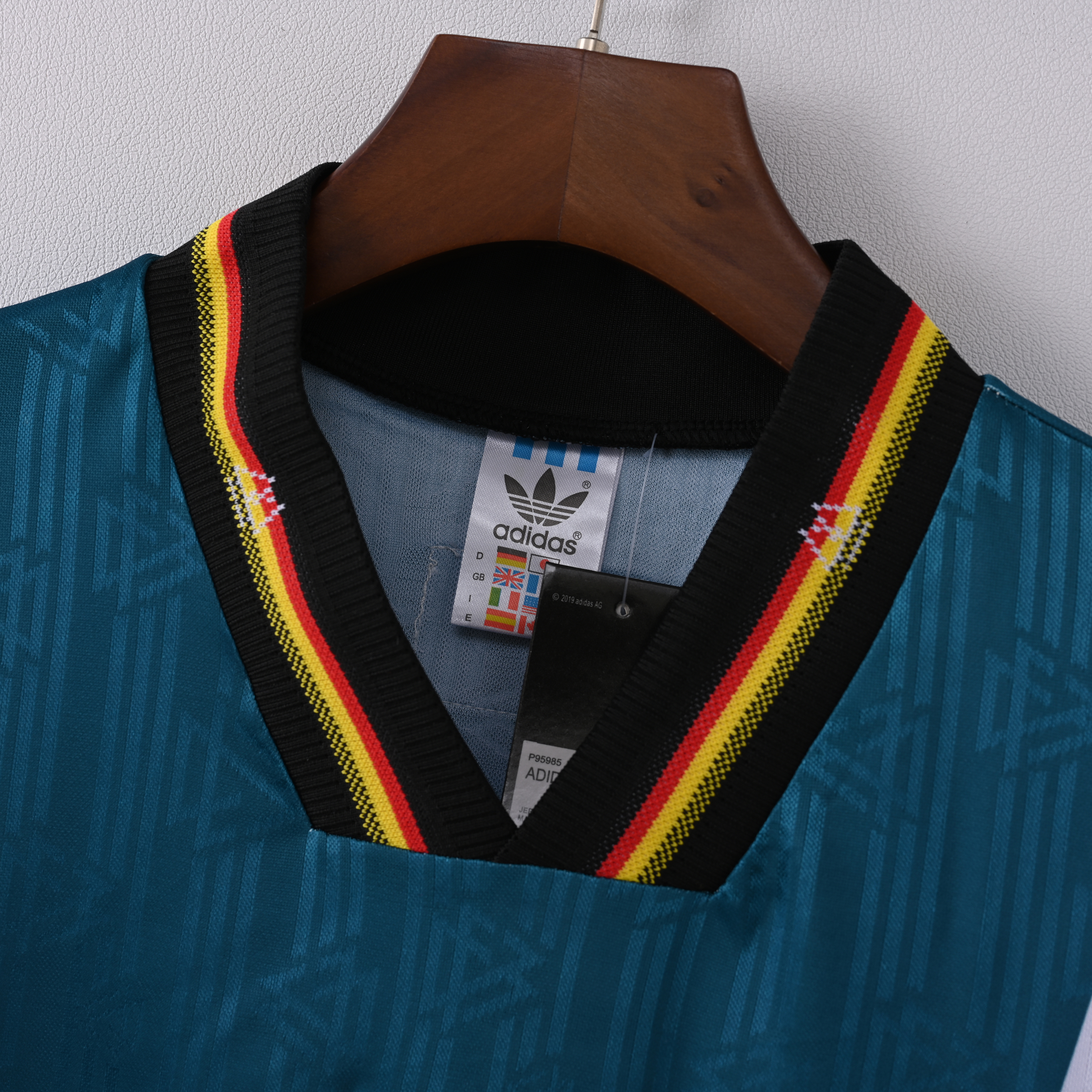 1996 Germany Away Retro Football Shirt