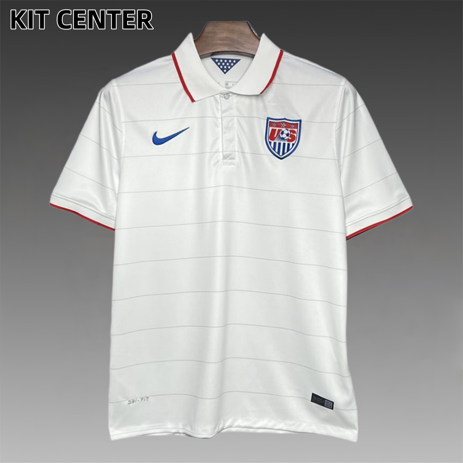 2014 USA Home Retro Football Shirt （Retro）