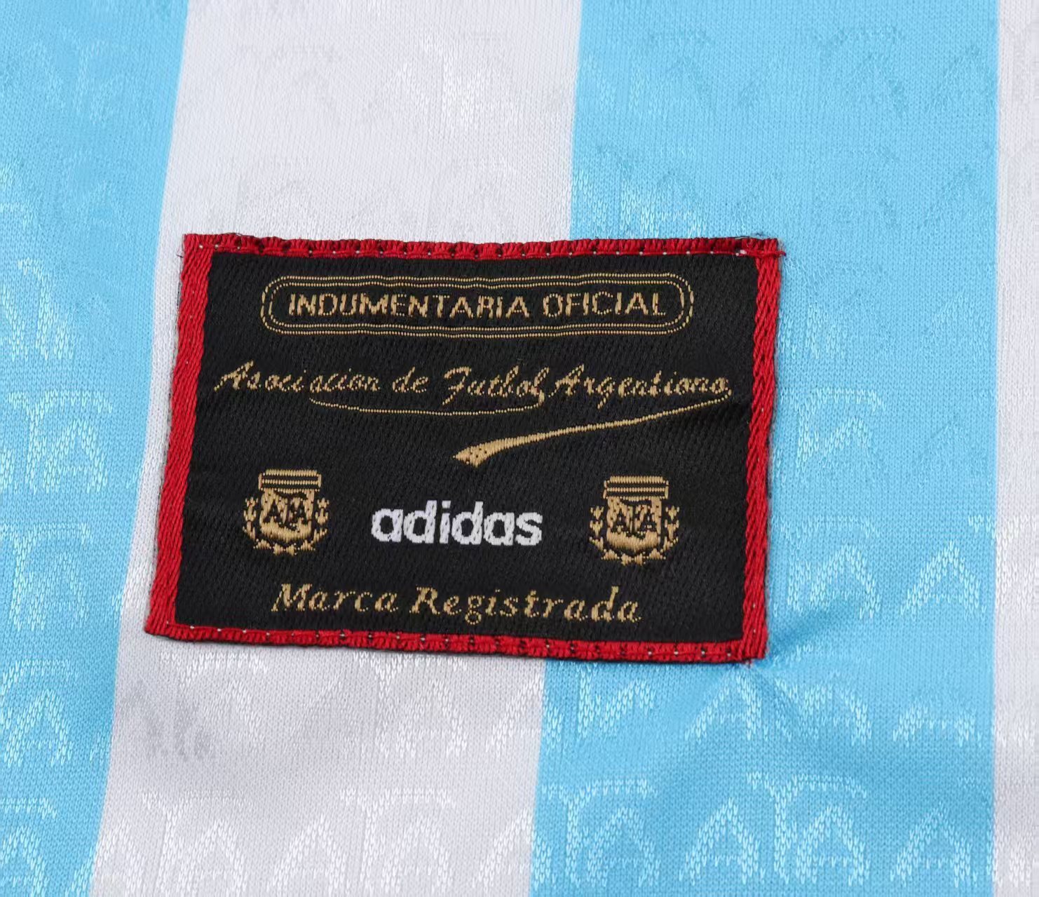 1994 Argentina home Retro  Football Shirt ( Kids Kit )