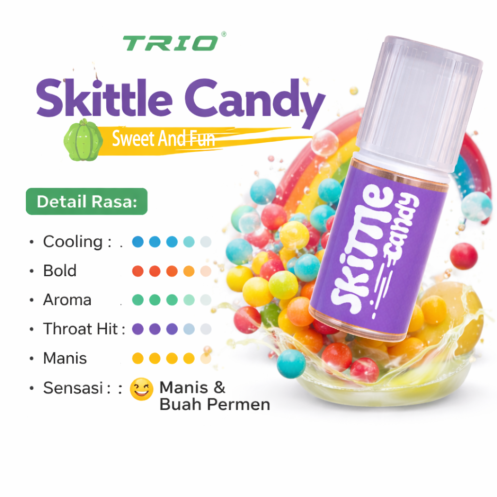 Trio Salt 30ml - Saltnic Liquid