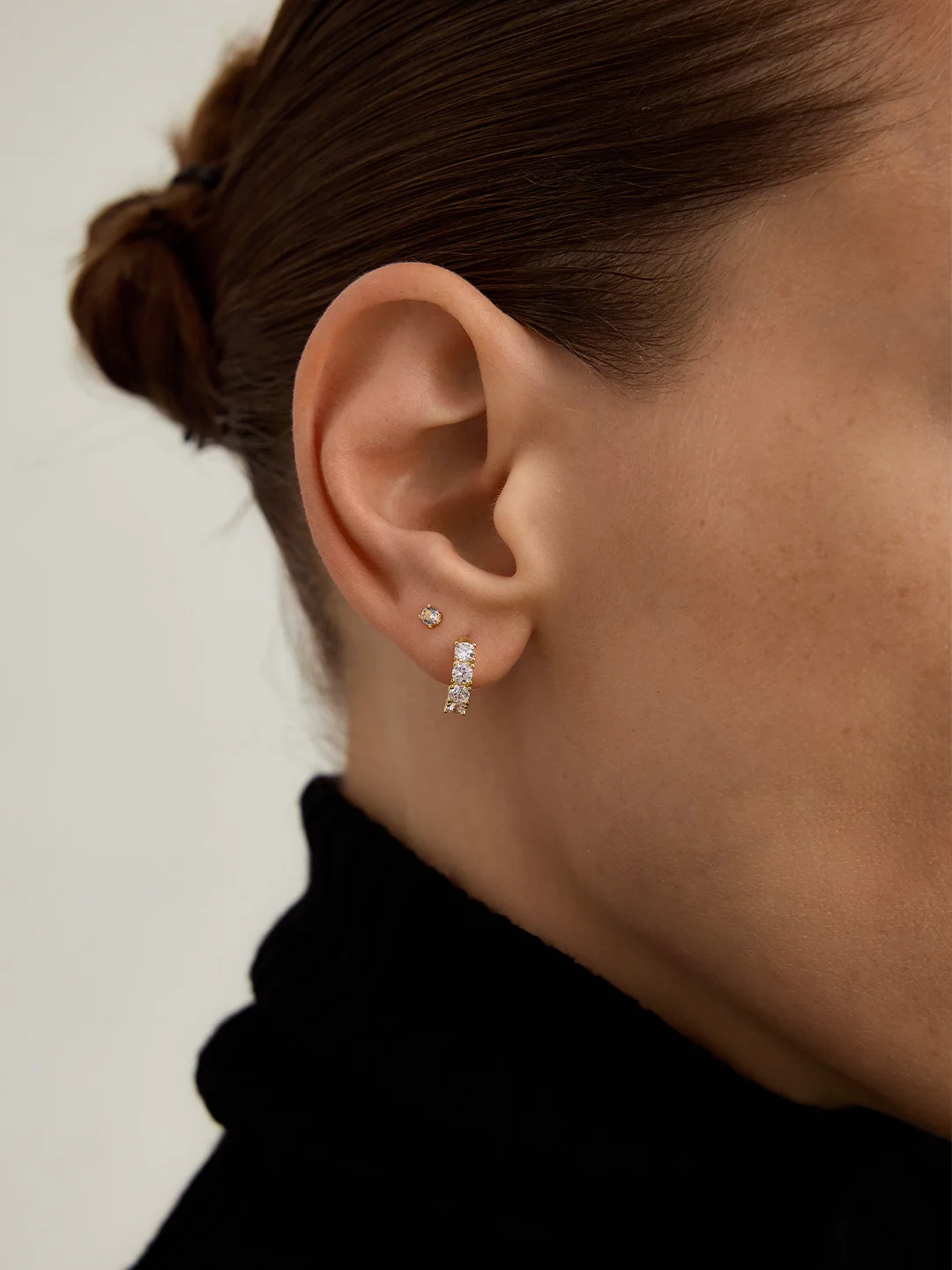 Sapphire Huggies And Studs Bundle