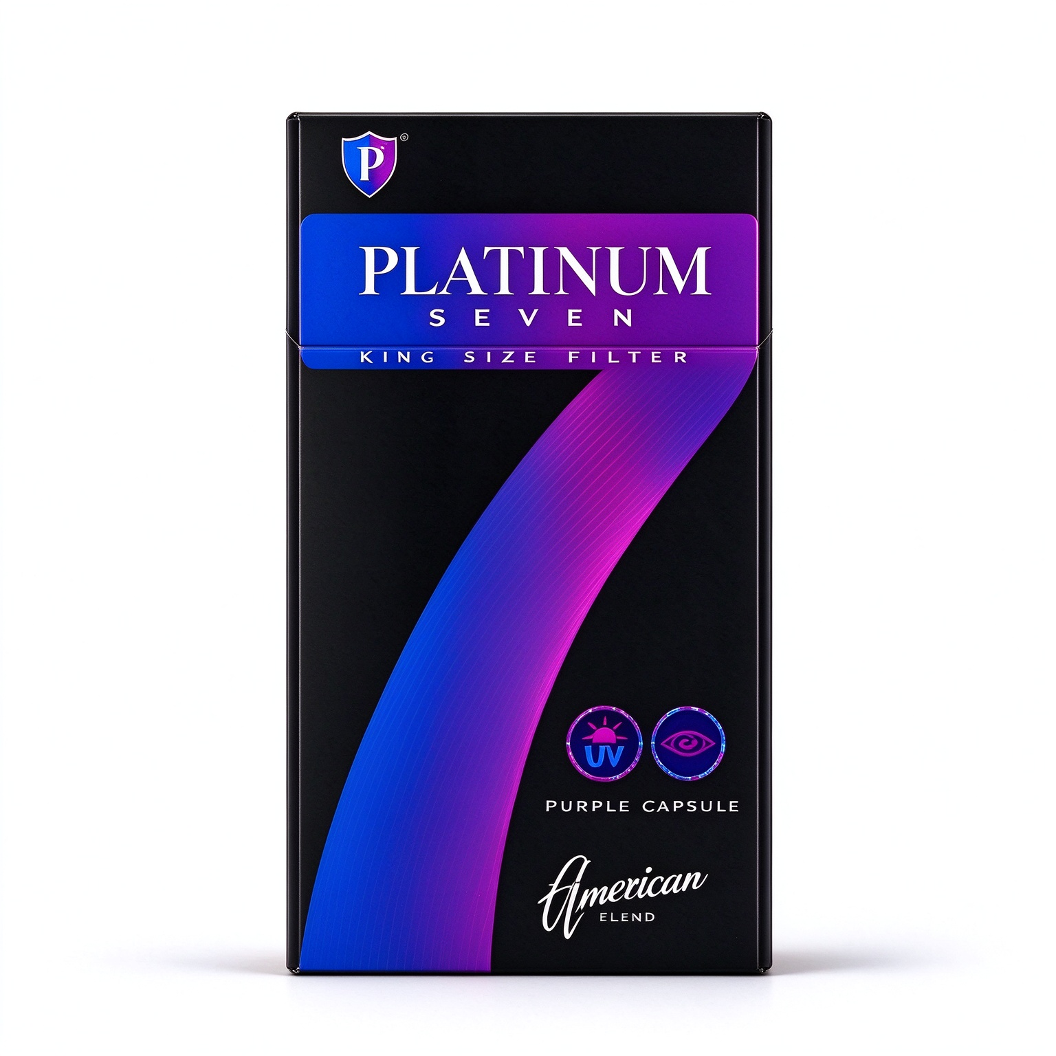Platinum Seven Purple Capsule King Size Filter