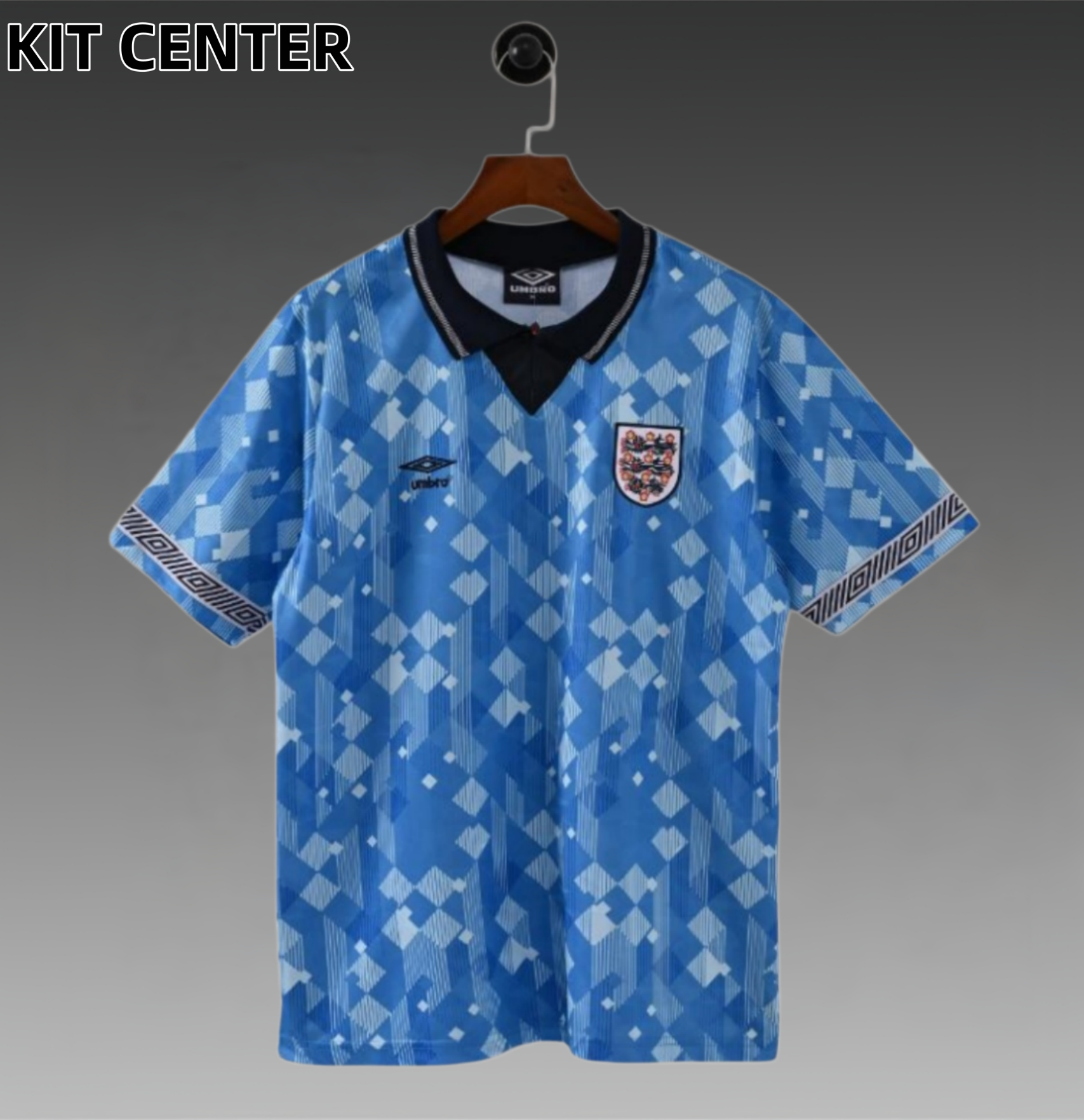 1990 England Second Away Retro Football Shirt