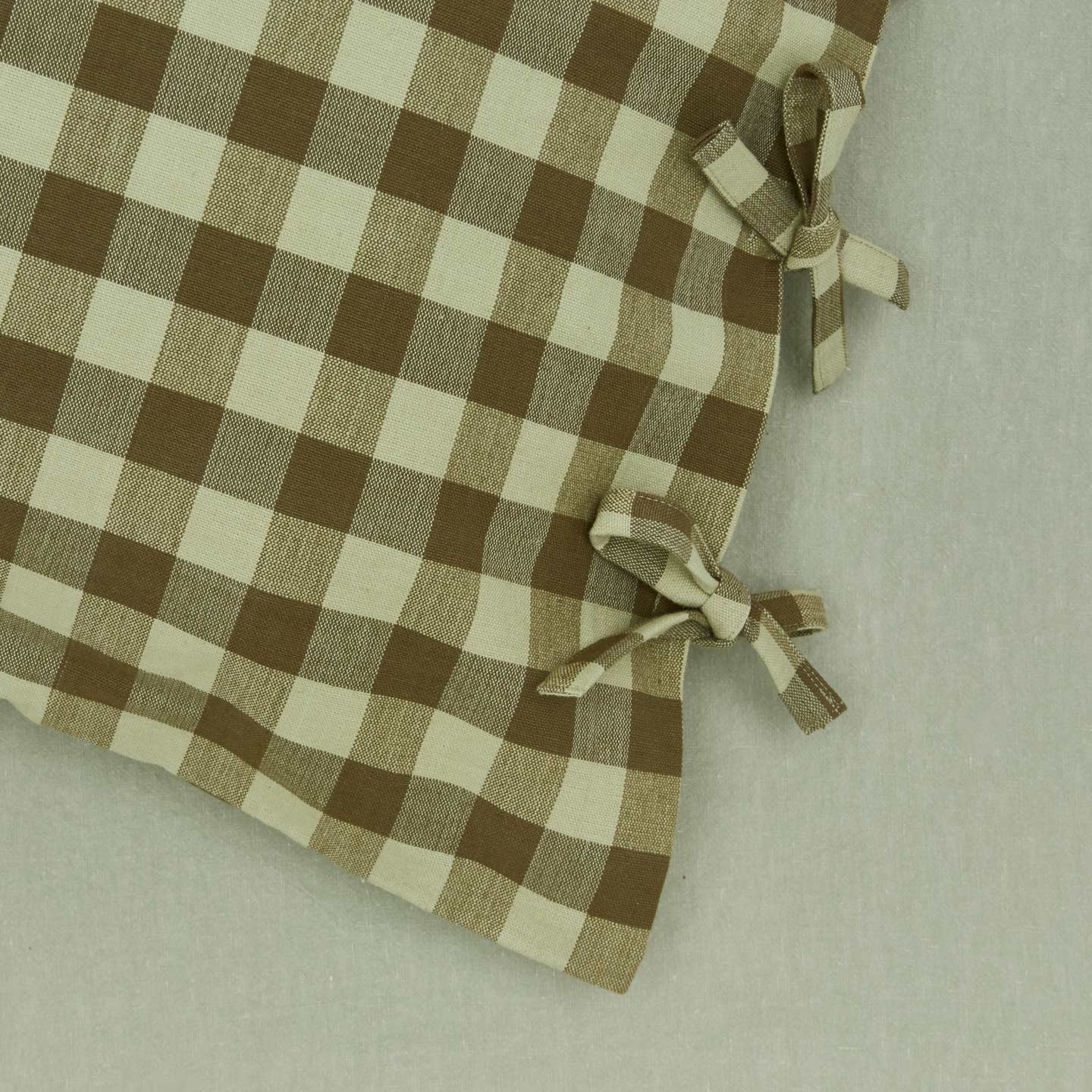 Essential Gingham Pillowcases, Set of 2 - Sage/Olive