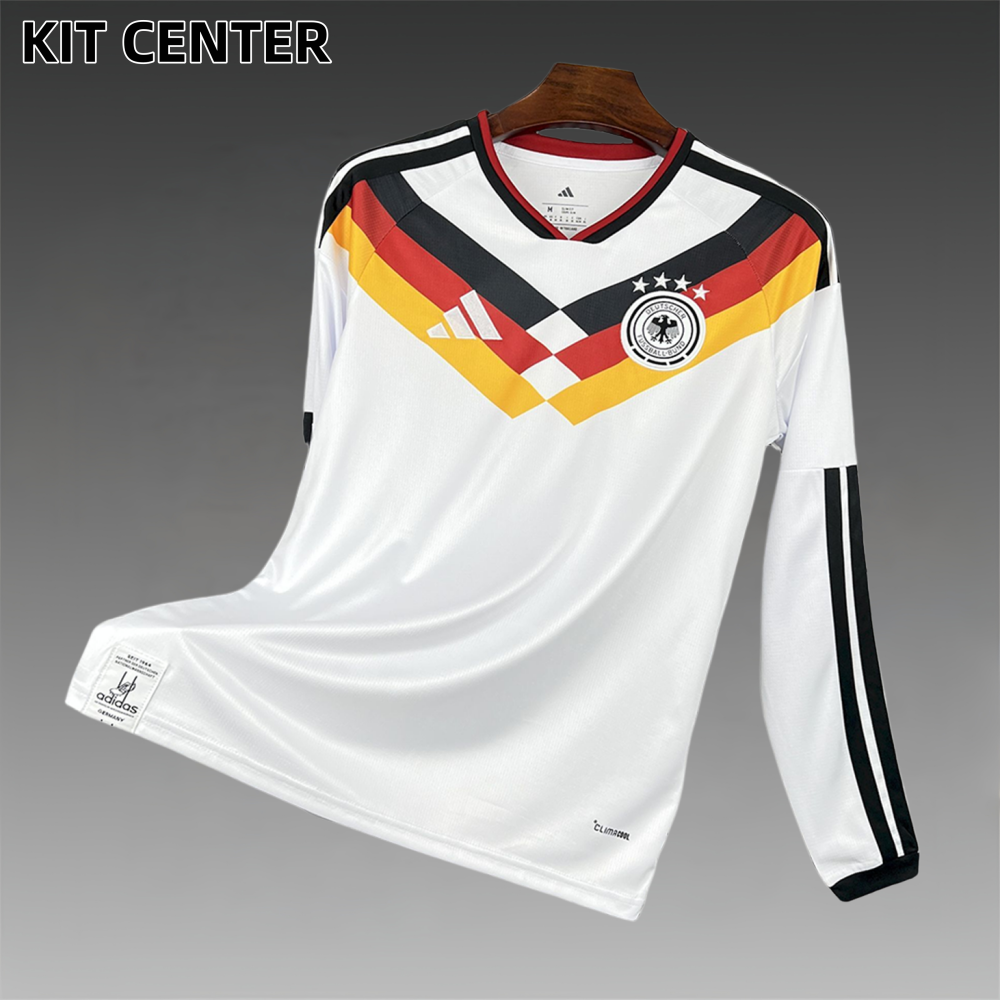 2026 Germany Home Long-Sleeve Football Jersey (Fan Edition)