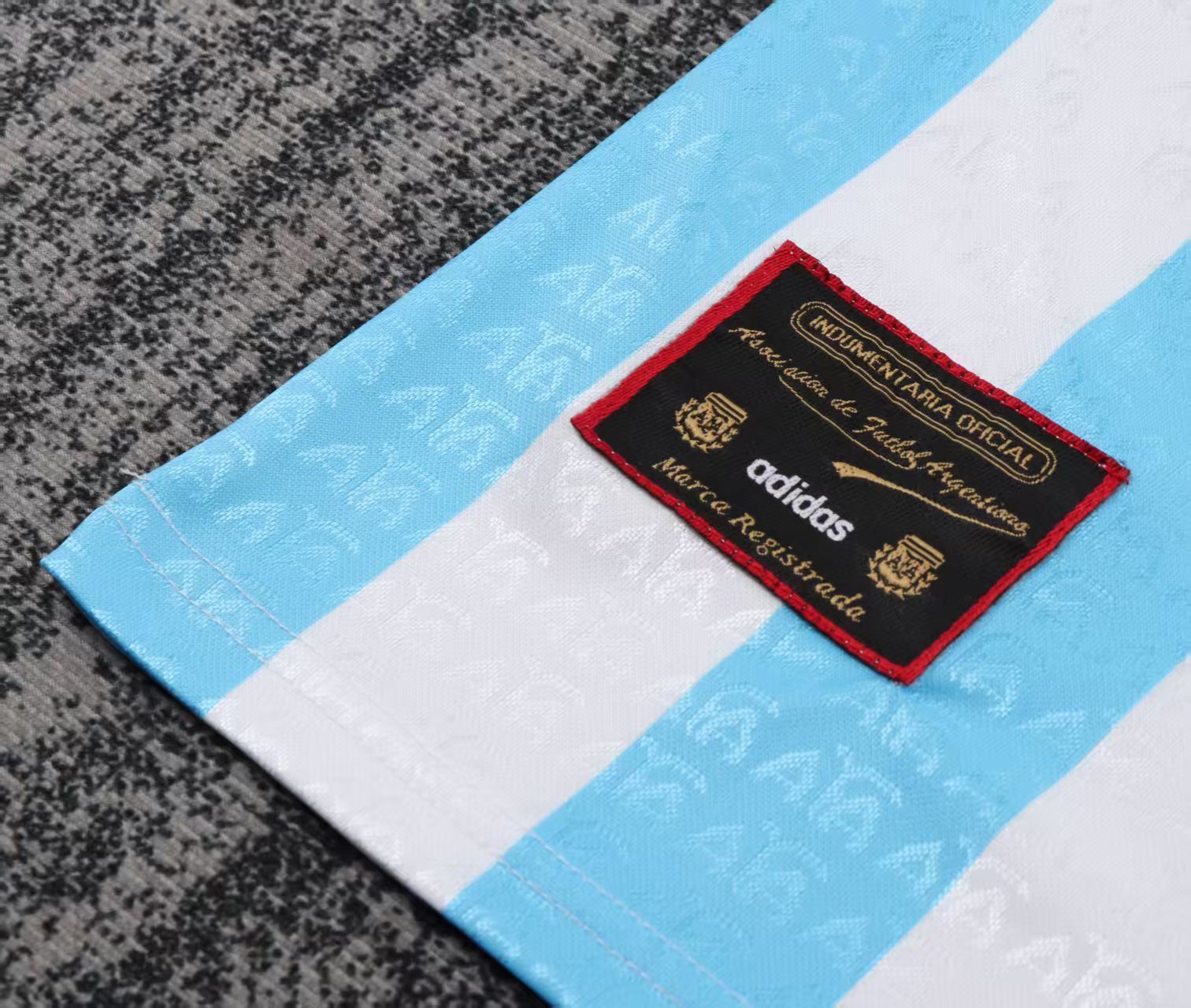 1994 Argentina home Retro  Football Shirt ( Kids Kit )