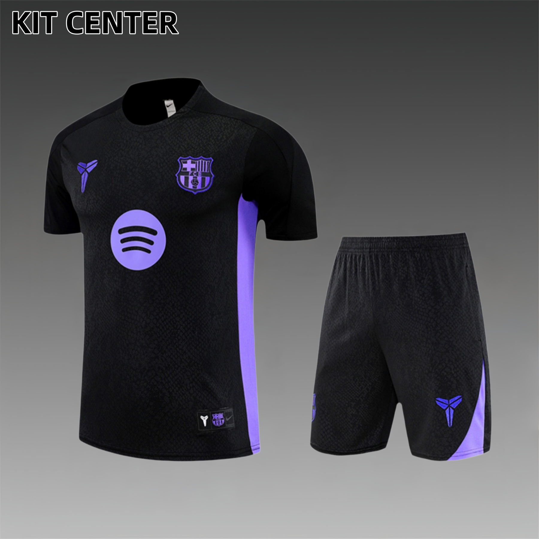 2025/2026 Barcelona adult short-sleeved training suit (adult kit)