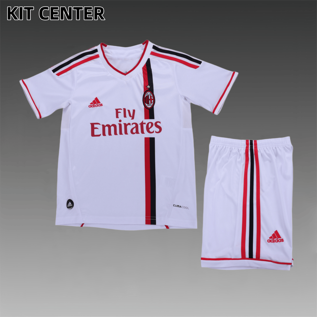 2011/2012 AC Milan Away Retro Football Jersey (Kids Kit)