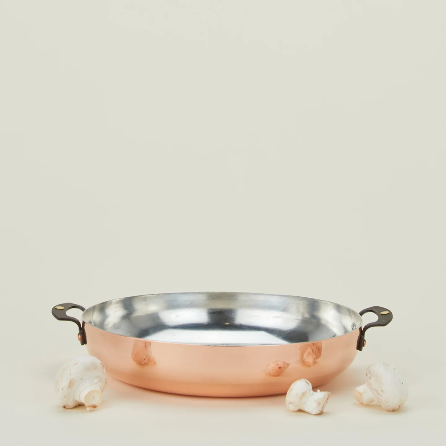 Copper Two Handled Saute Pan, 11