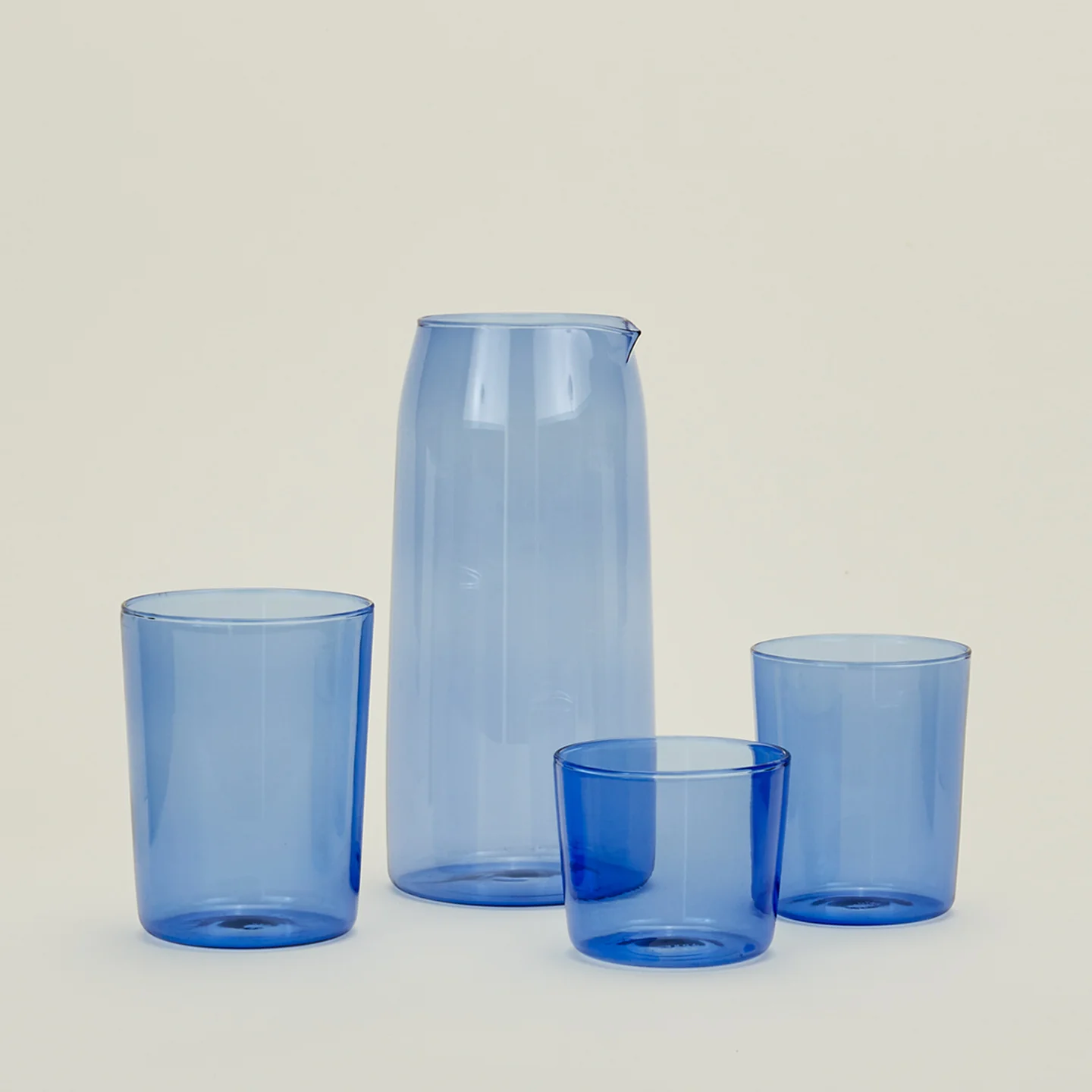 Essential Glassware Pitcher - Blue