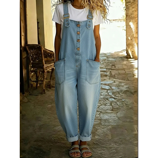 COWBOY OVERALLS JUMPSUIT