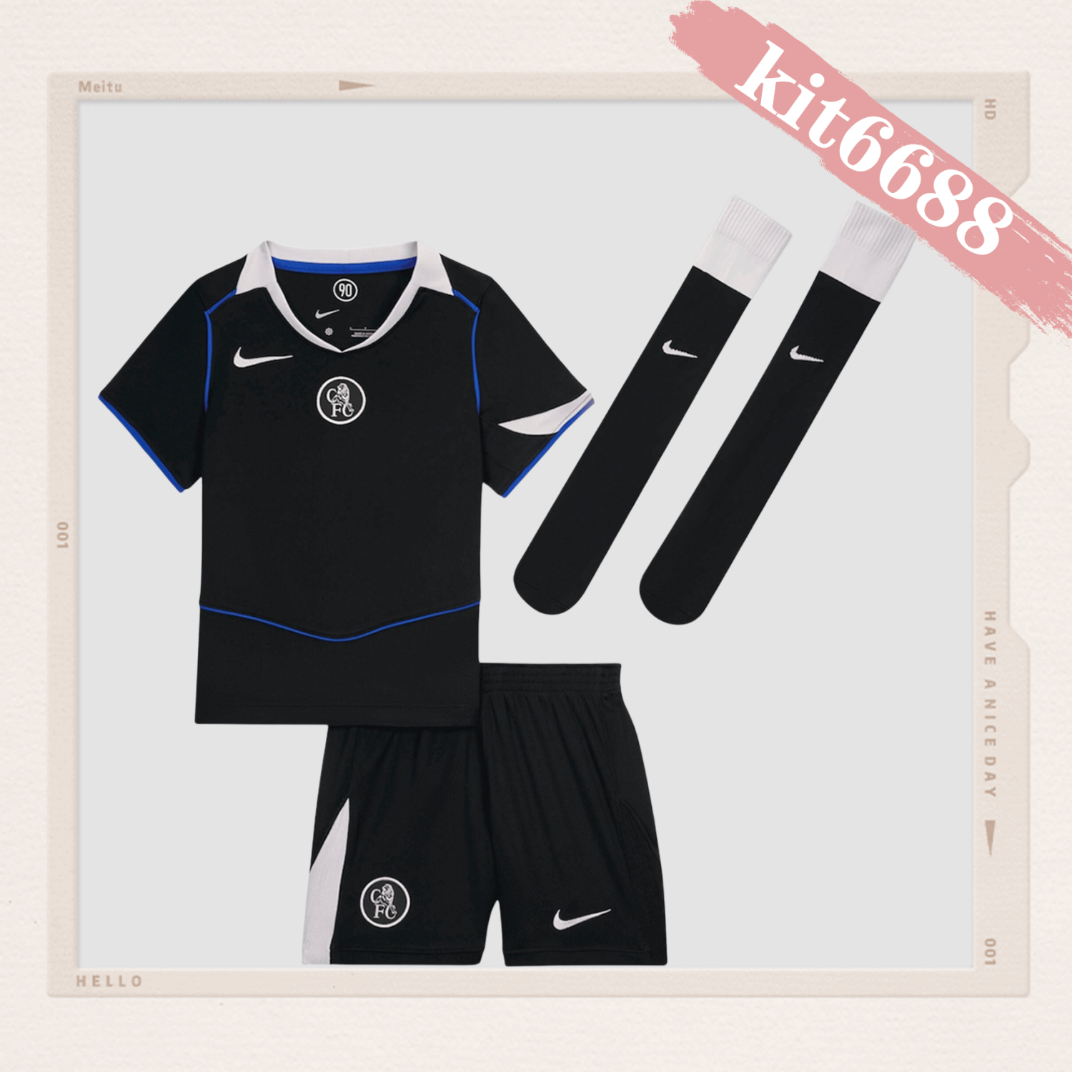 2025/2026 Chelsea Third Football Shirt (Kids Kit socks)
