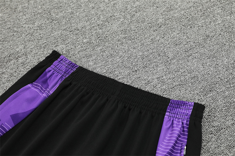 2024/2025 Real Madrid Purple Adult Half Zip Training Kit (Adult Kit)