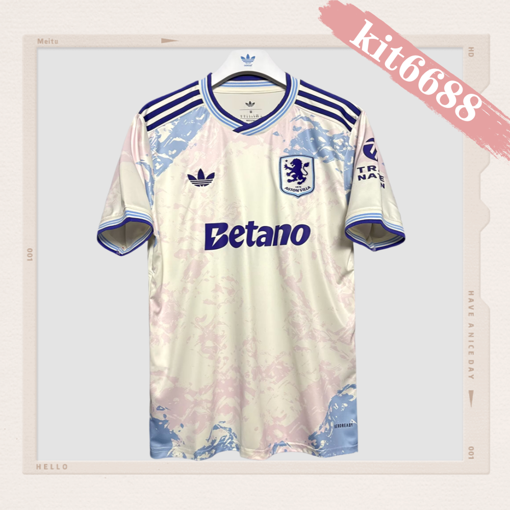 2025/2026 Aston Villa Third Football Shirt （Fans）