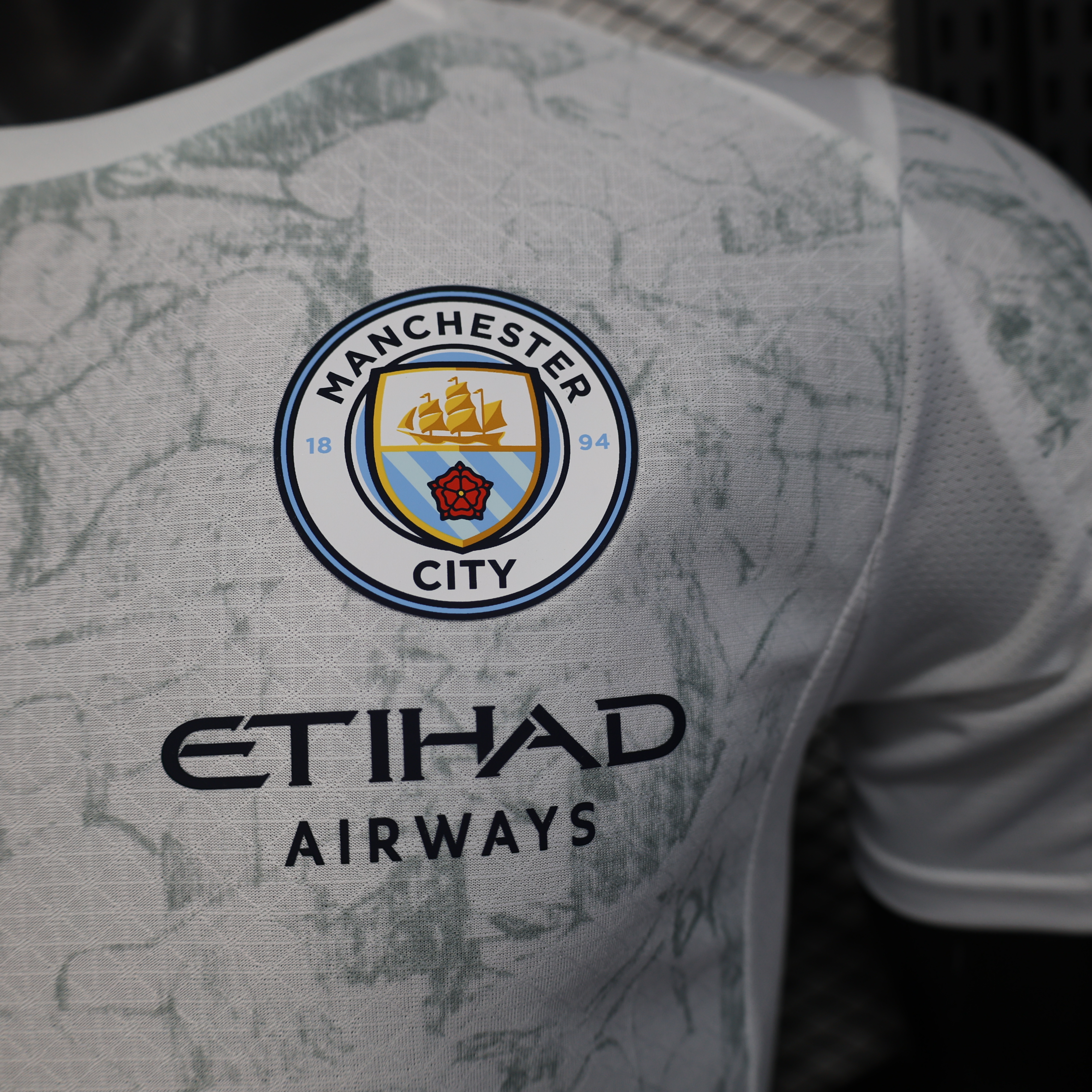 2025/2026 Manchester City Away Football Shirt (Player)