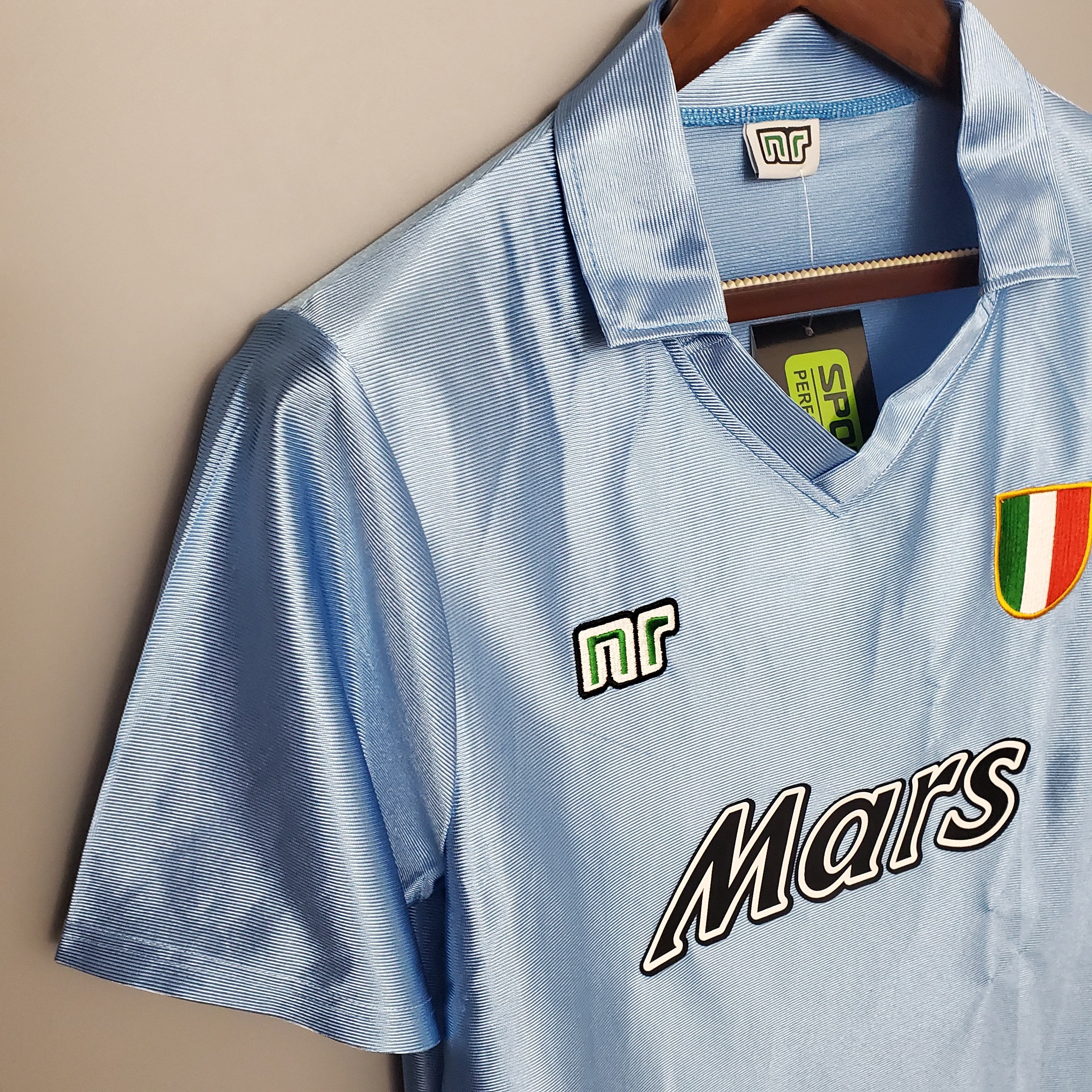 1990/1991 Napoli Retro Home Football Shirt
