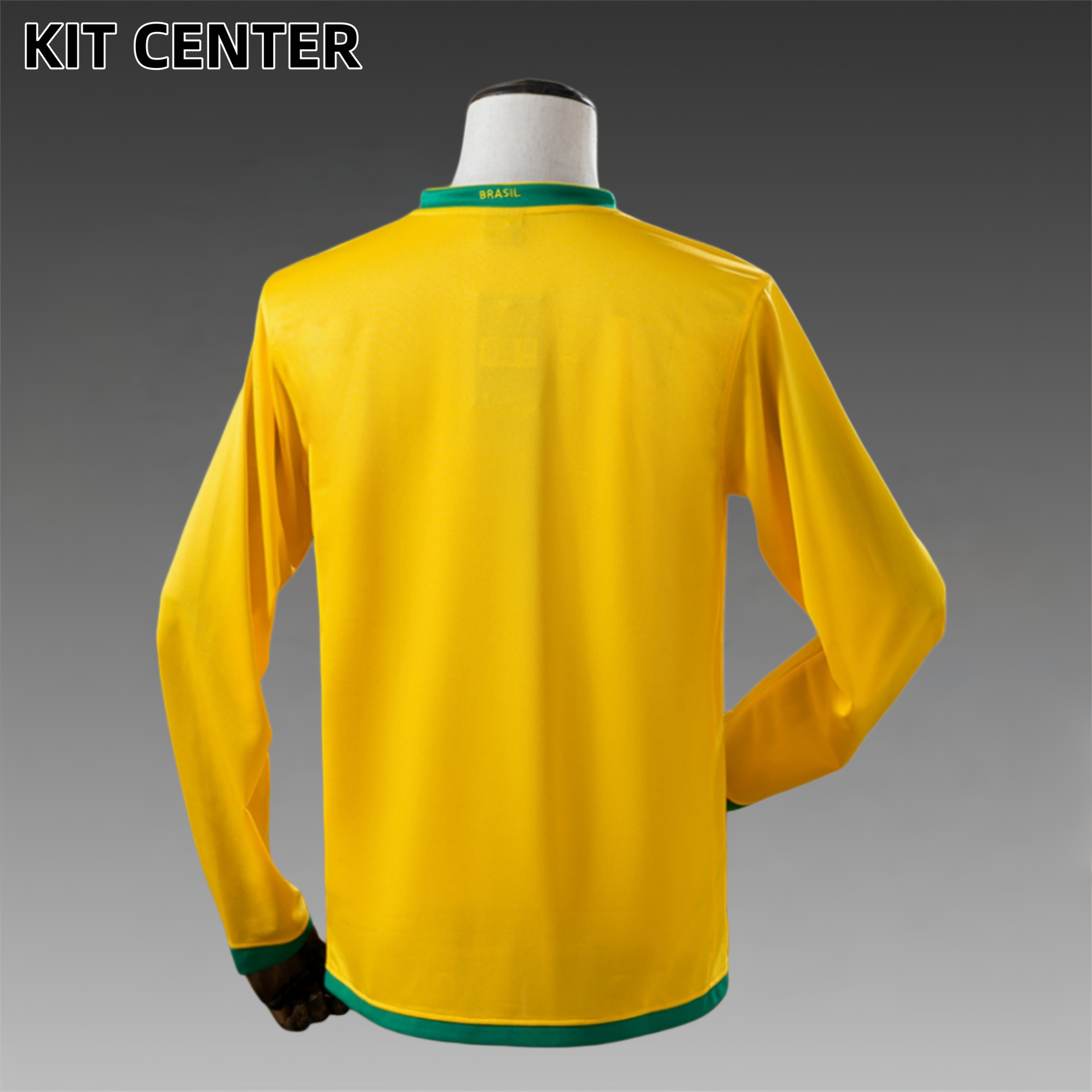 2006 Brazil home Long Sleeve Retro Football Shirt