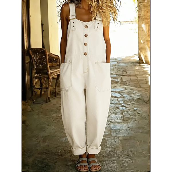COWBOY OVERALLS JUMPSUIT