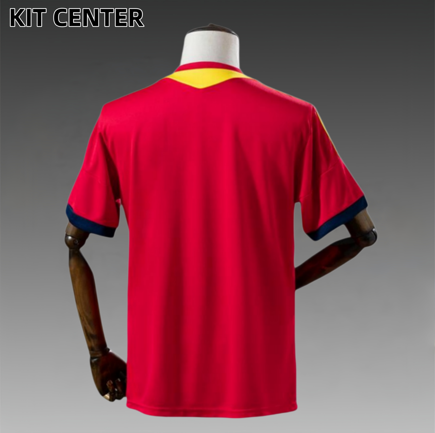 2013 Spain home Retro Football Shirt